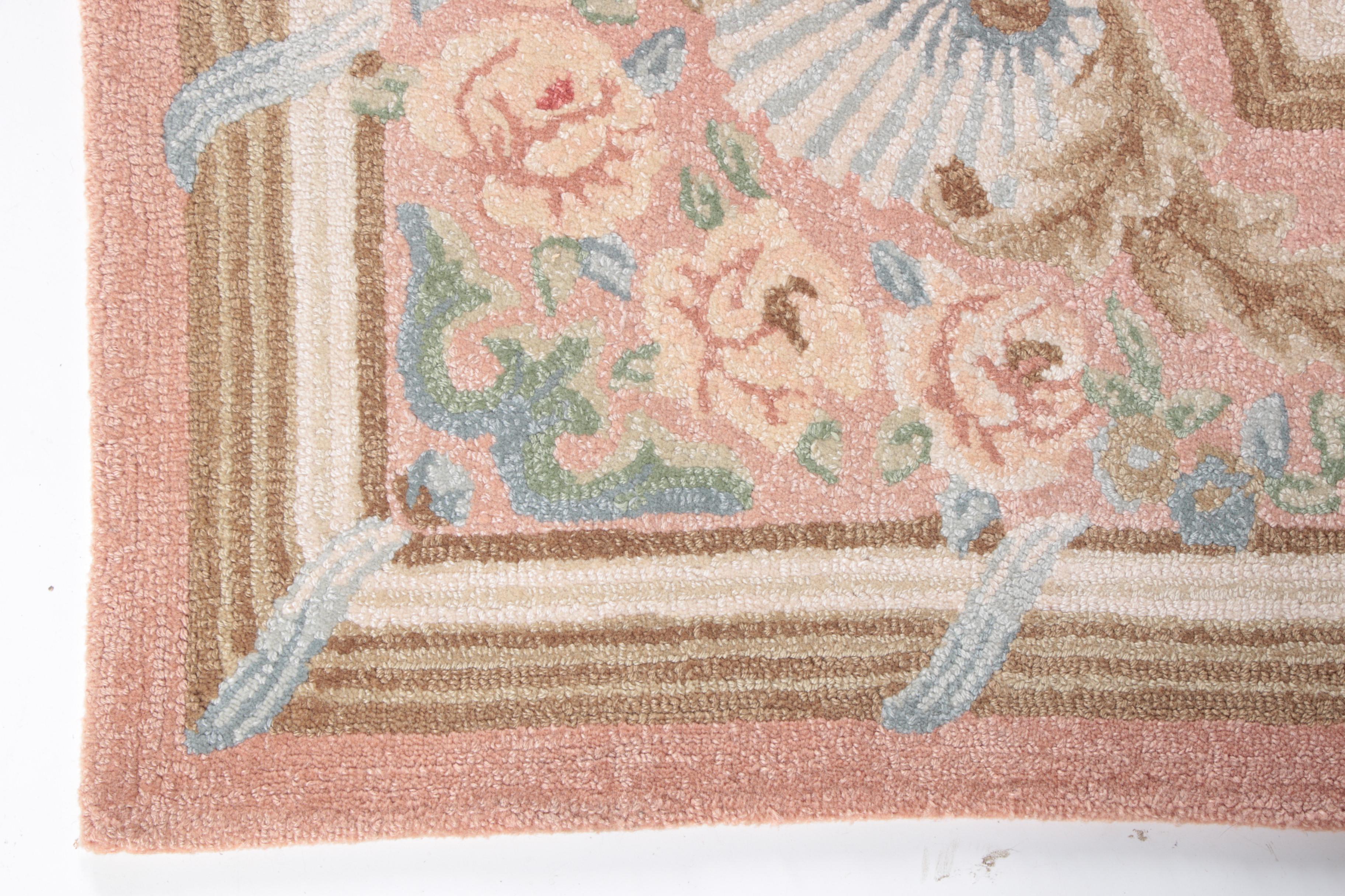 Edward Fields Aubusson Style Virgin Wool Area Rug