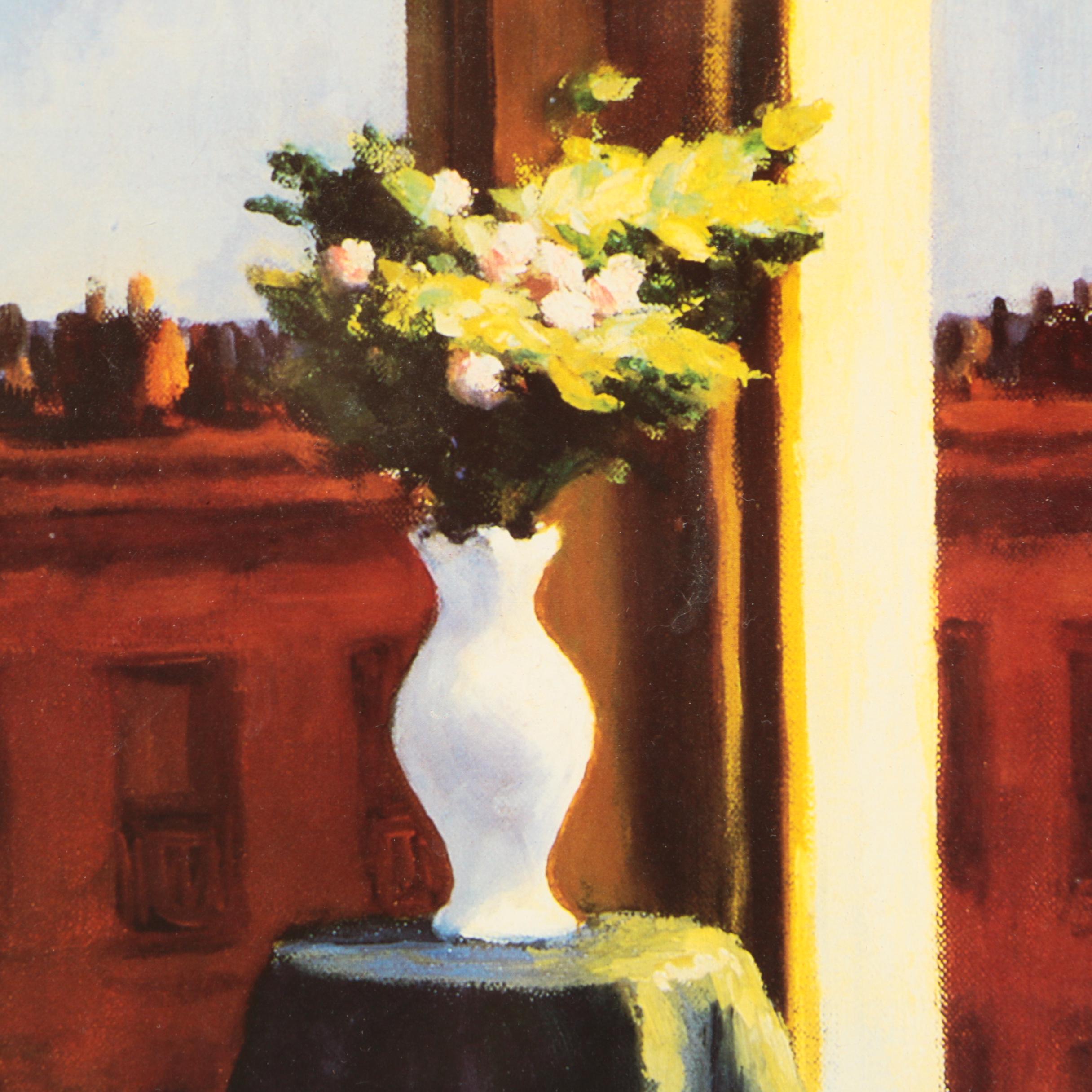 MFA "Room In Brooklyn" after Edward Hopper Poster in Frame