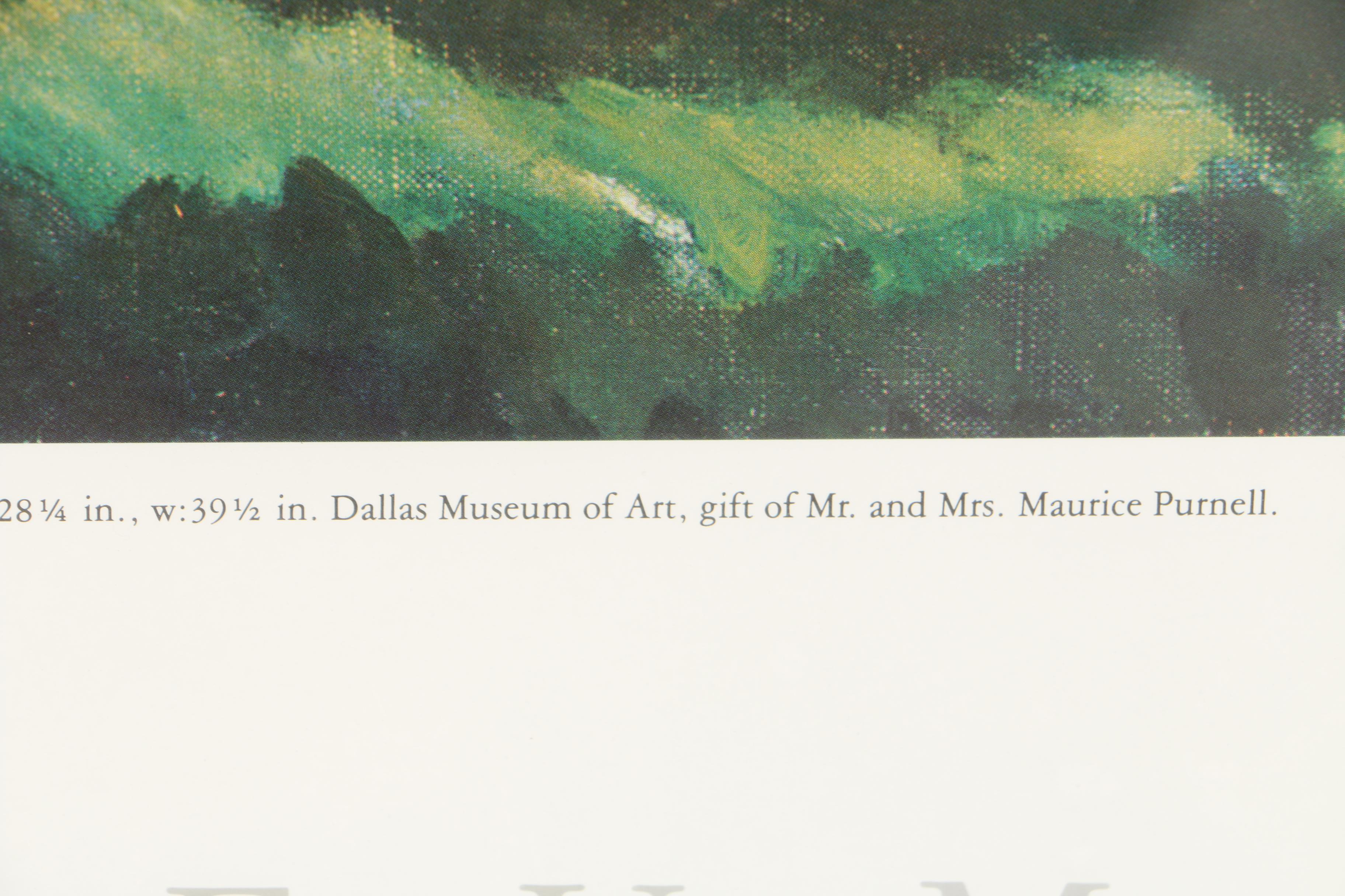 DMA "Lighthouse Hill" after Edward Hopper Poster in Frame