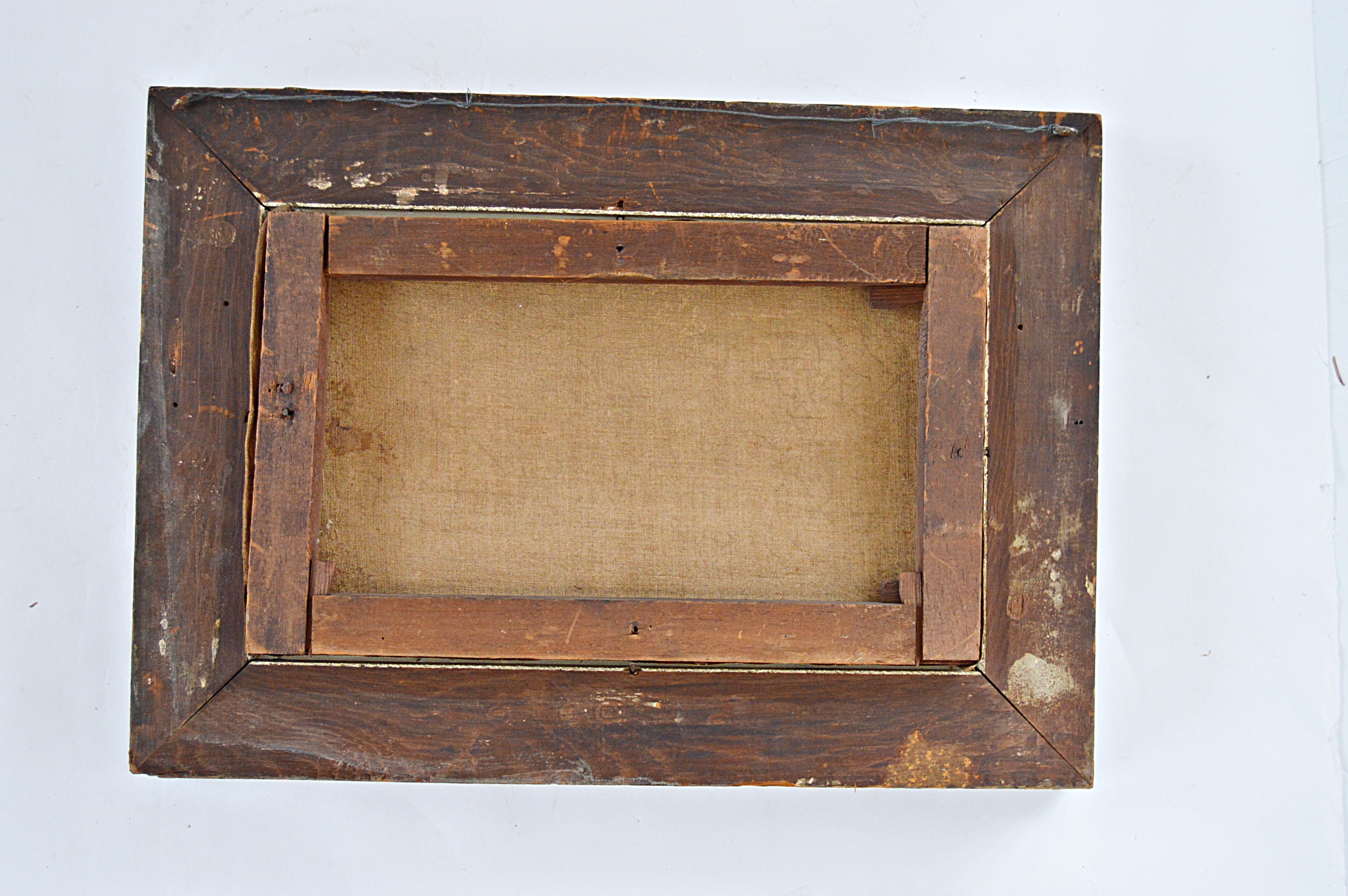 19th Century Original Oil Landscape on Canvas