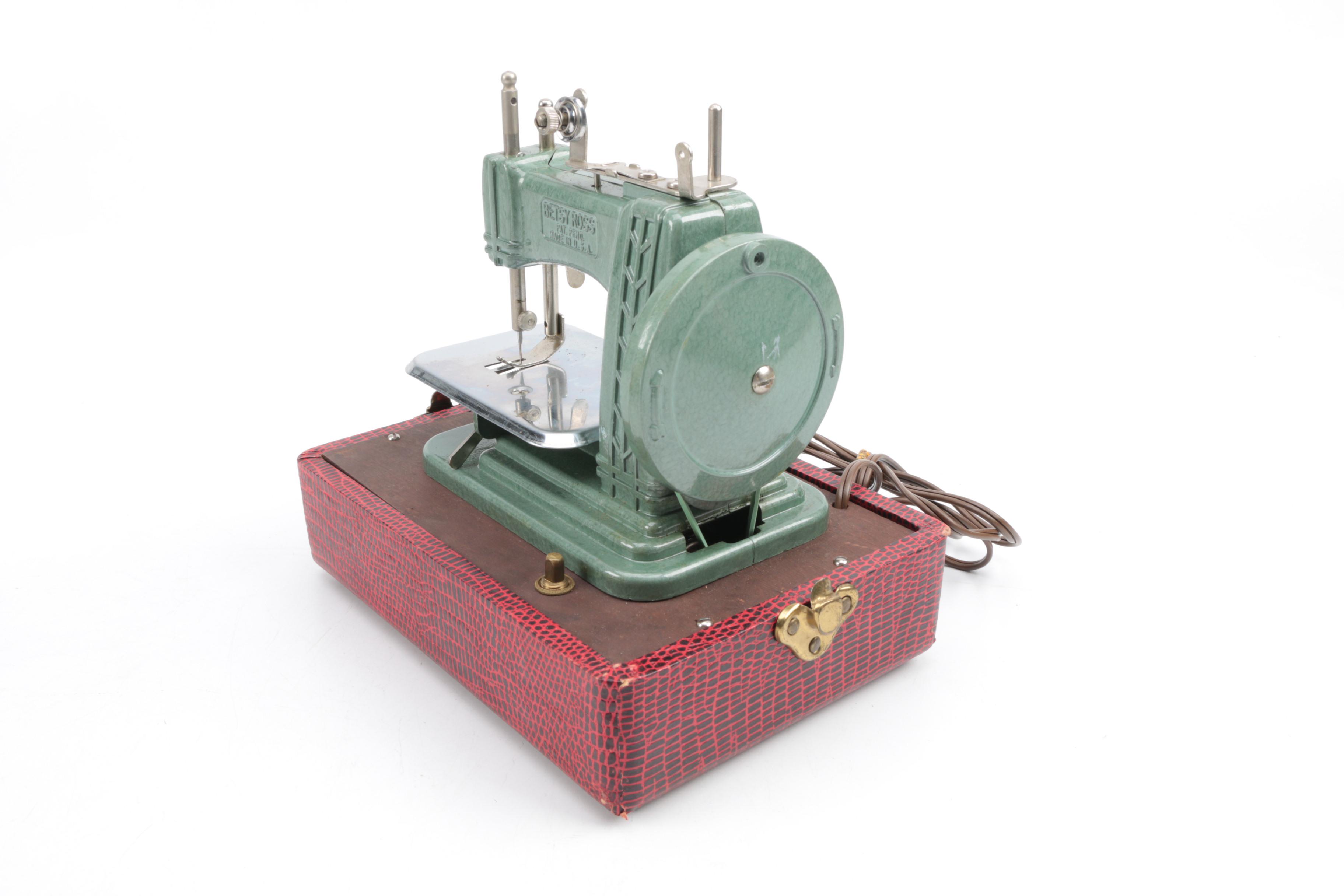 Vintage Betsy Ross Sewing Machine