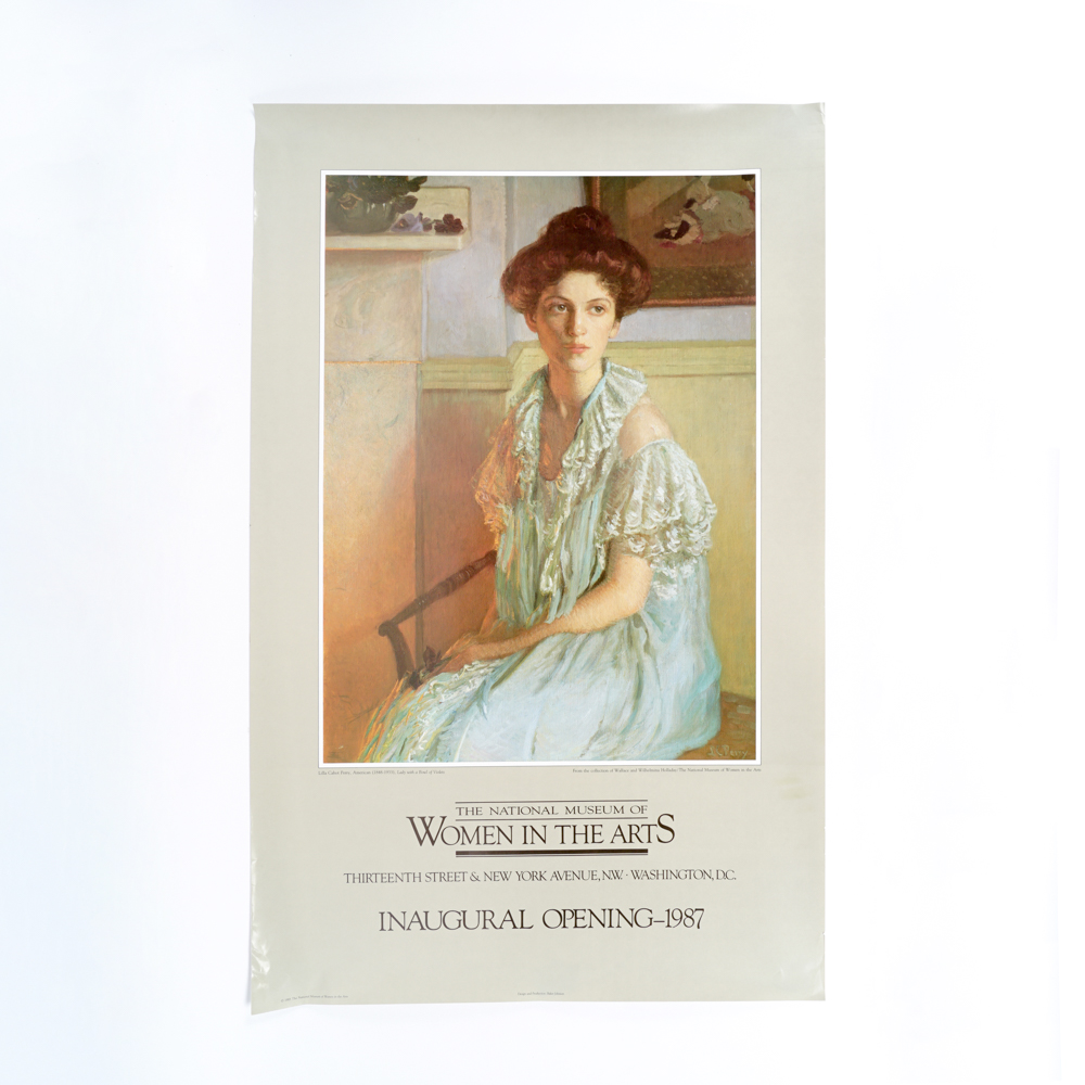 1987 Inaugural Museum Poster "The National Museum of Women in the Arts"