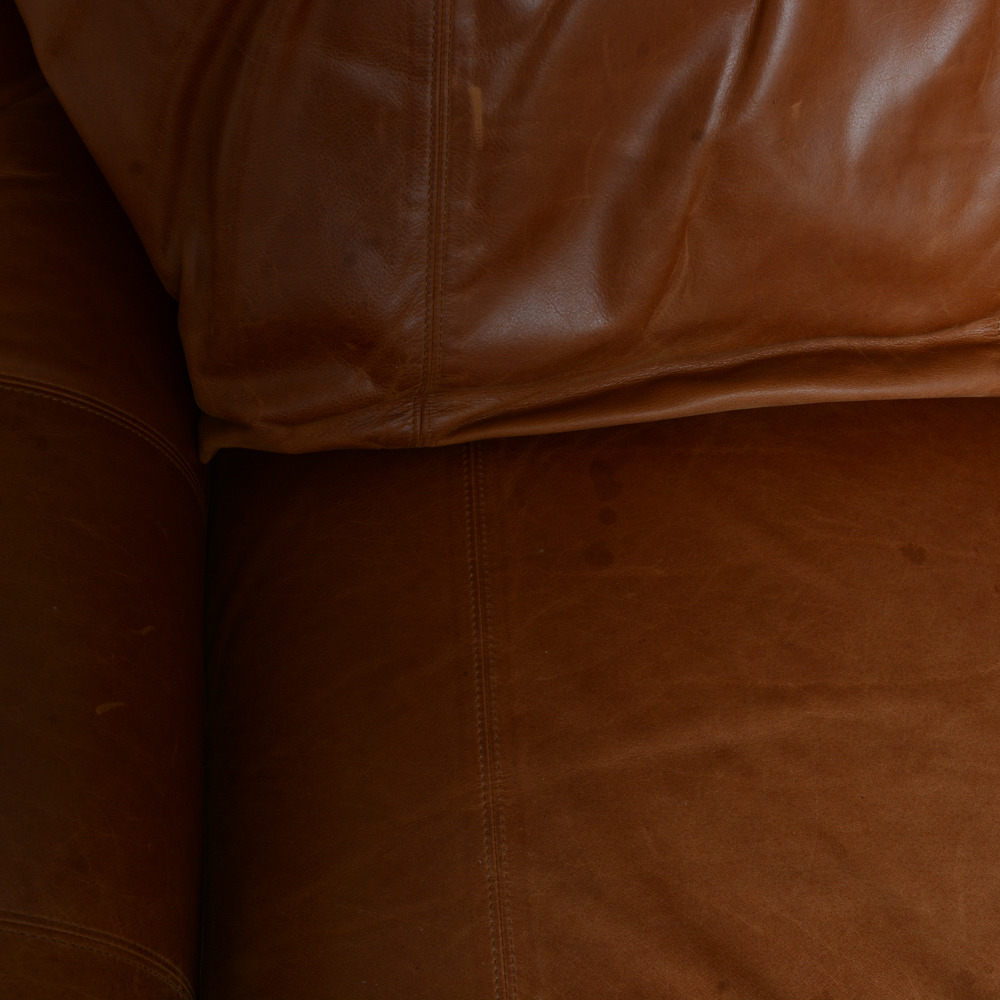 Henredon Leather Couch