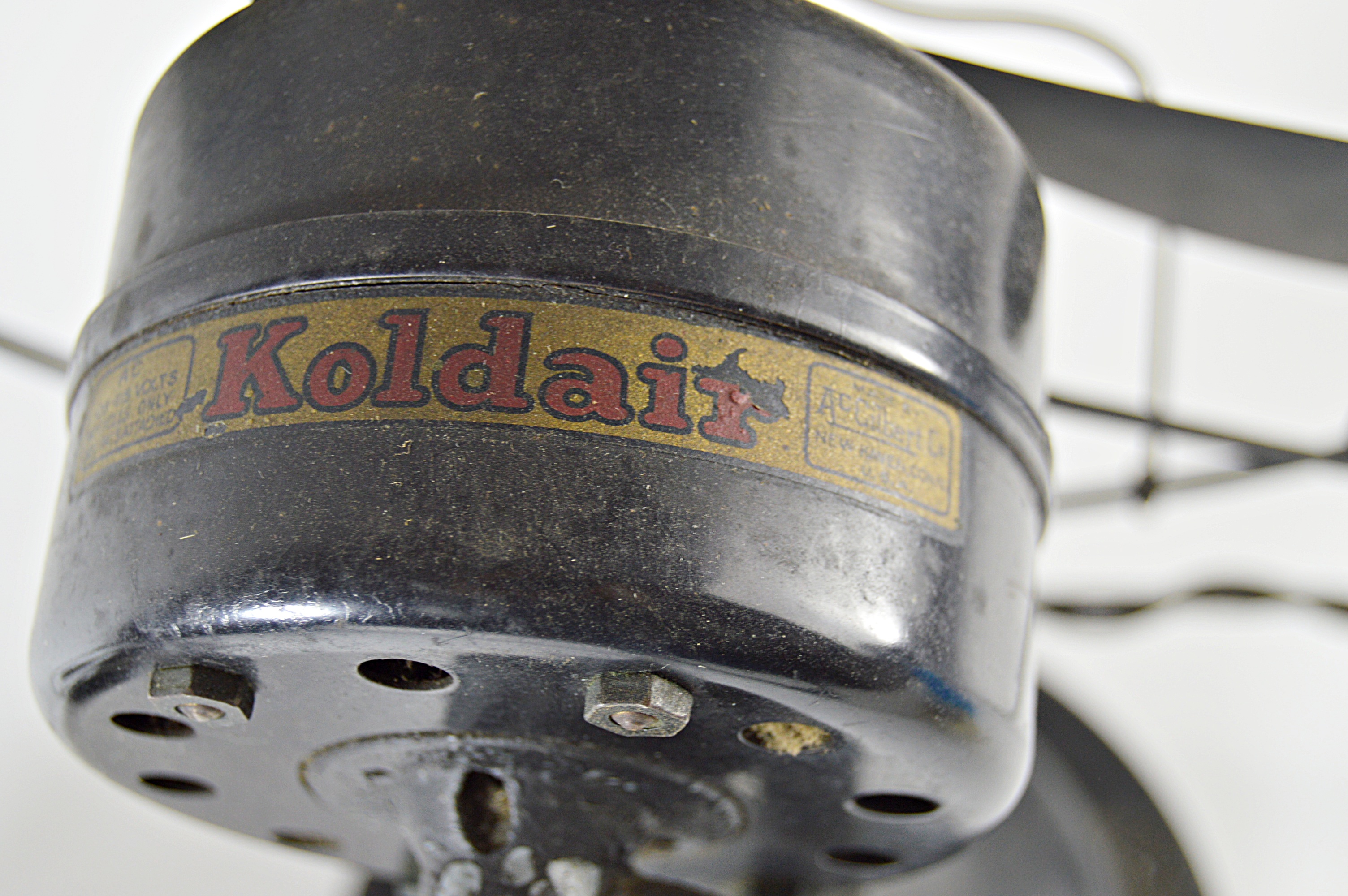 Vintage Black Metal Electric Fans