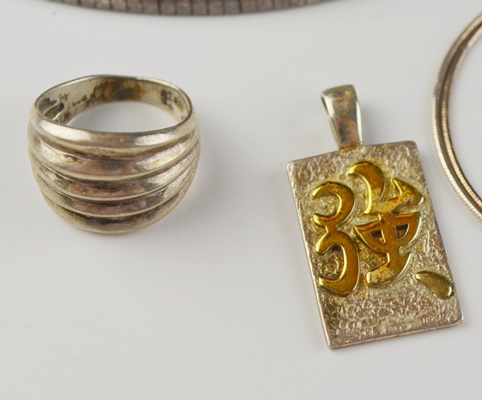 Sterling Silver Vintage Weiss Earrings and Other Jewelry