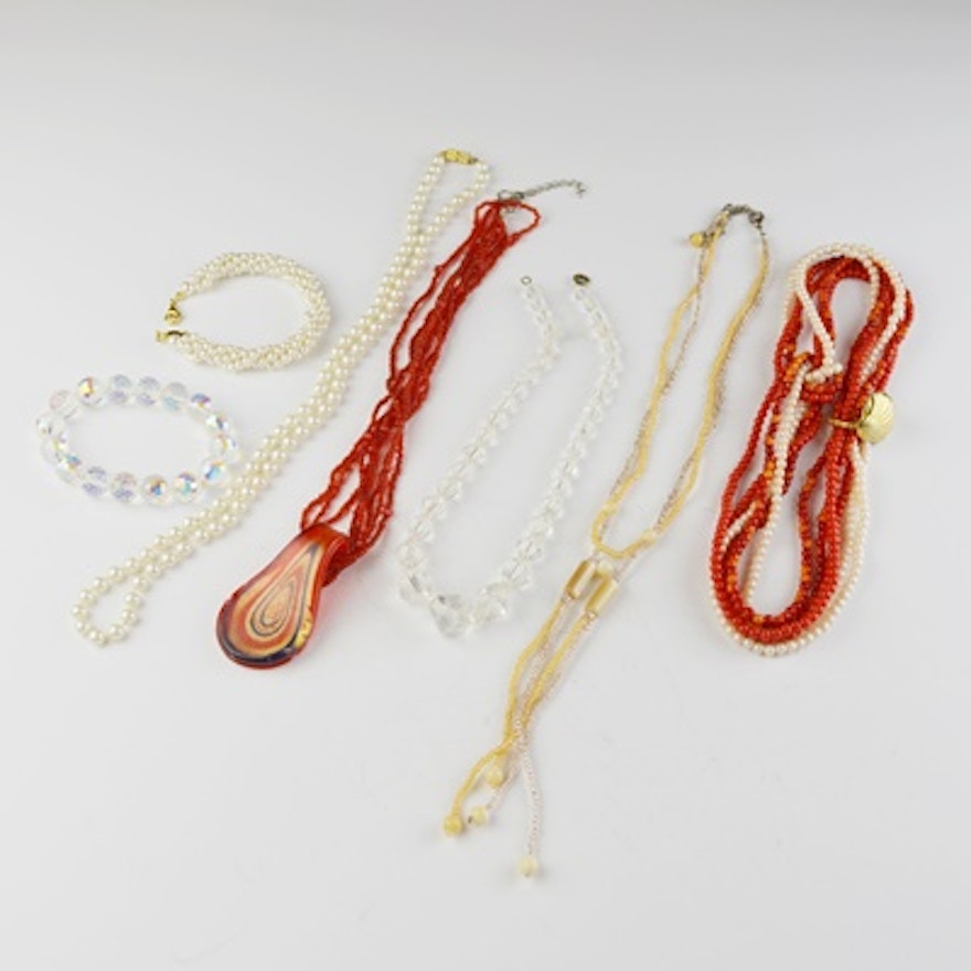 Beaded Costume Jewelry Collection