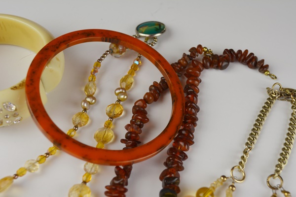 Large Costume Bead Necklace Collection