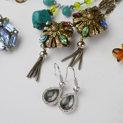 Large Costume Bead Necklace Collection