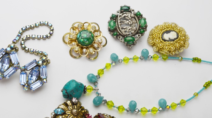 Large Costume Bead Necklace Collection