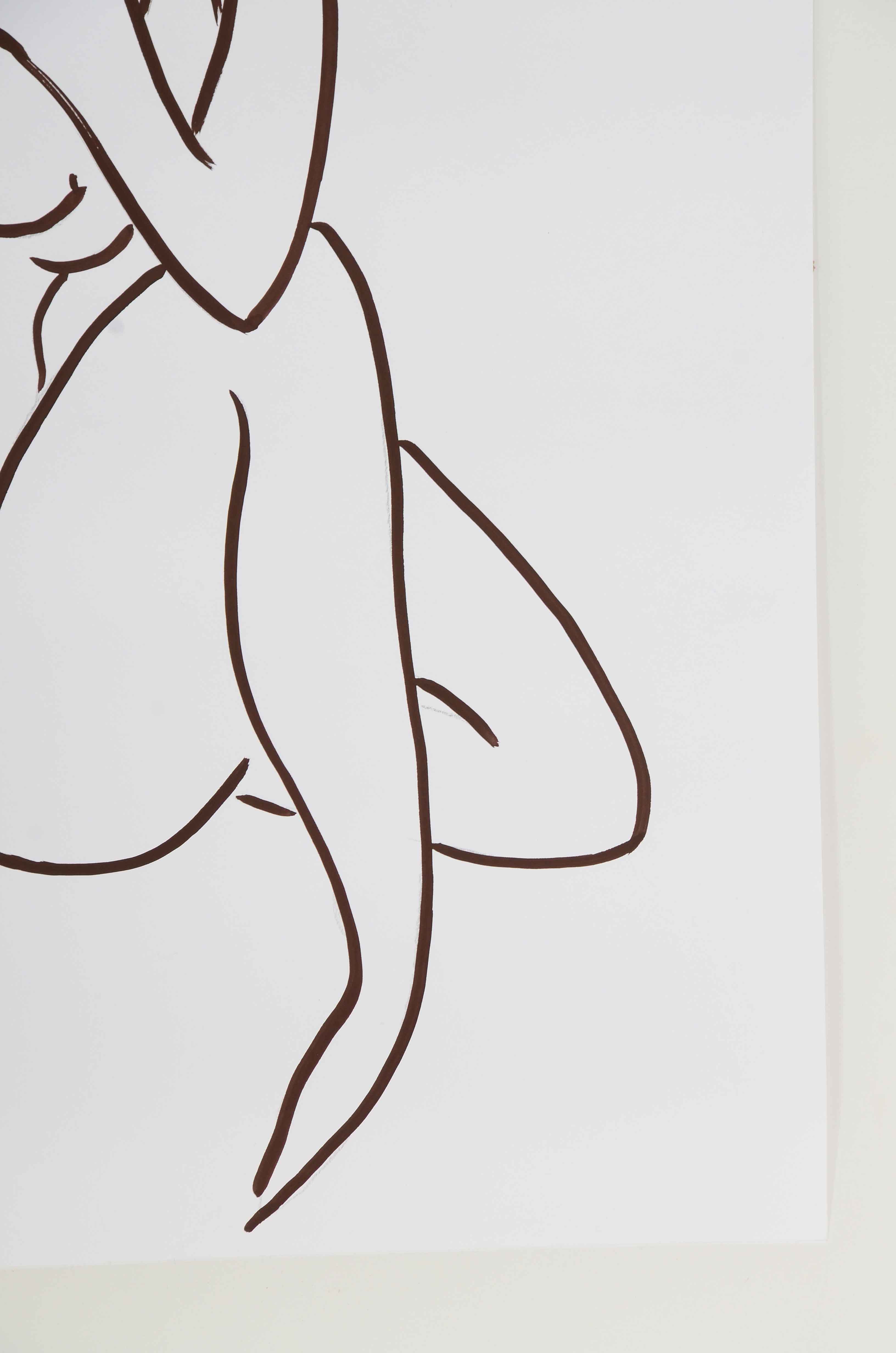 Vladimir Pronkin Original Ink Illustration on Paper