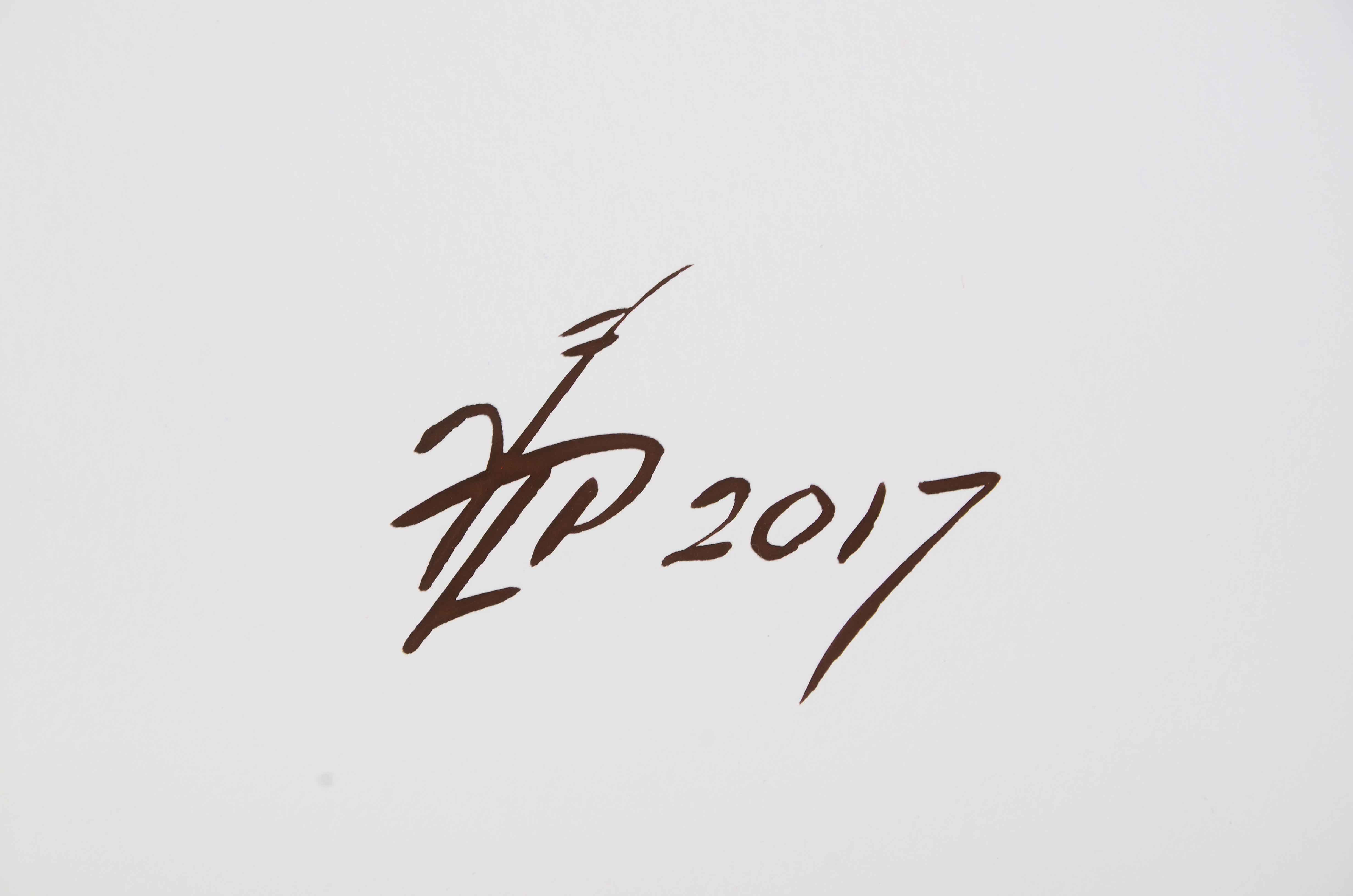 Vladimir Pronkin Original Ink Illustration on Paper