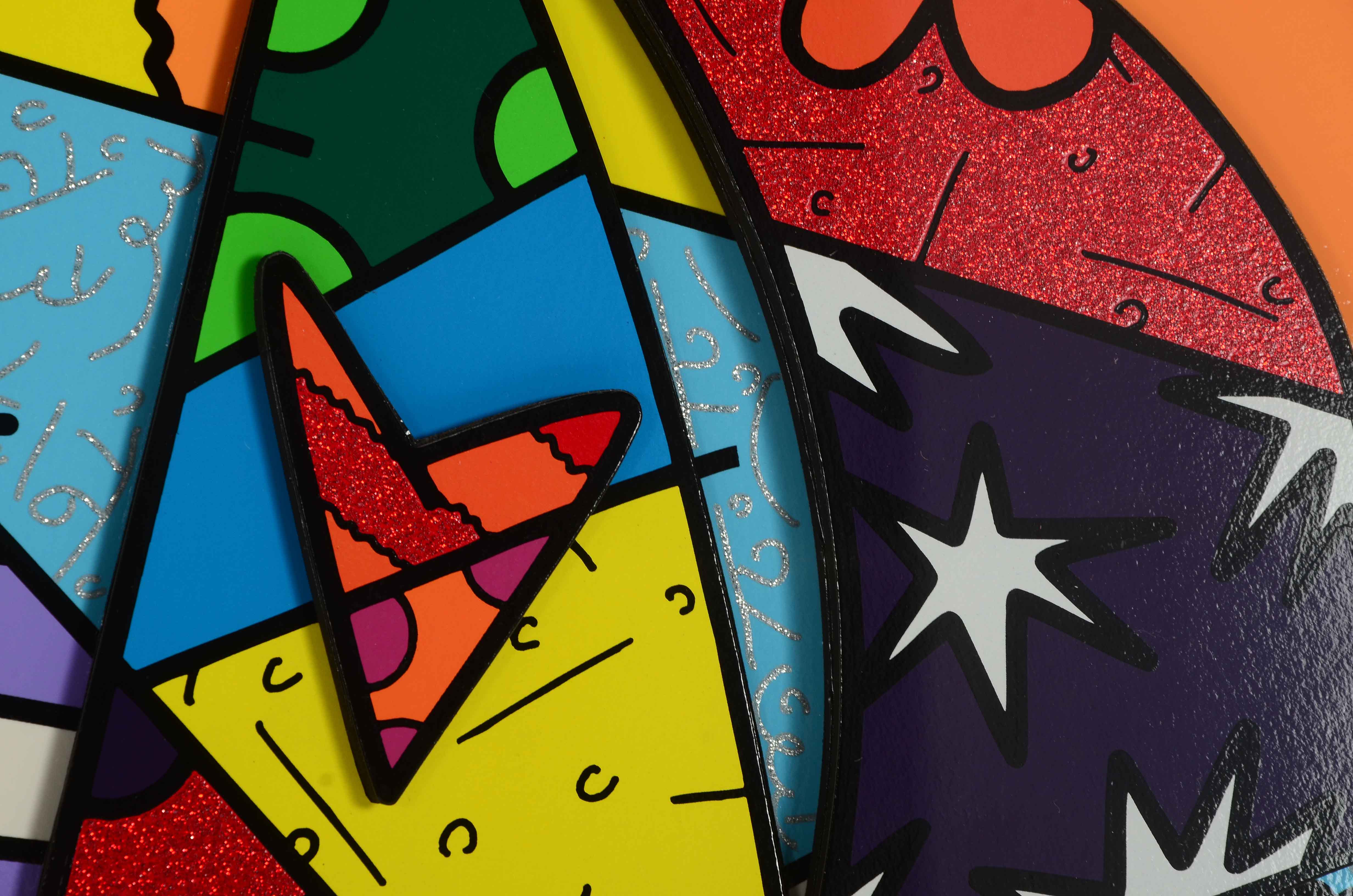 Robert Britto Limited Edition Three Dimensional Print "Sailing"