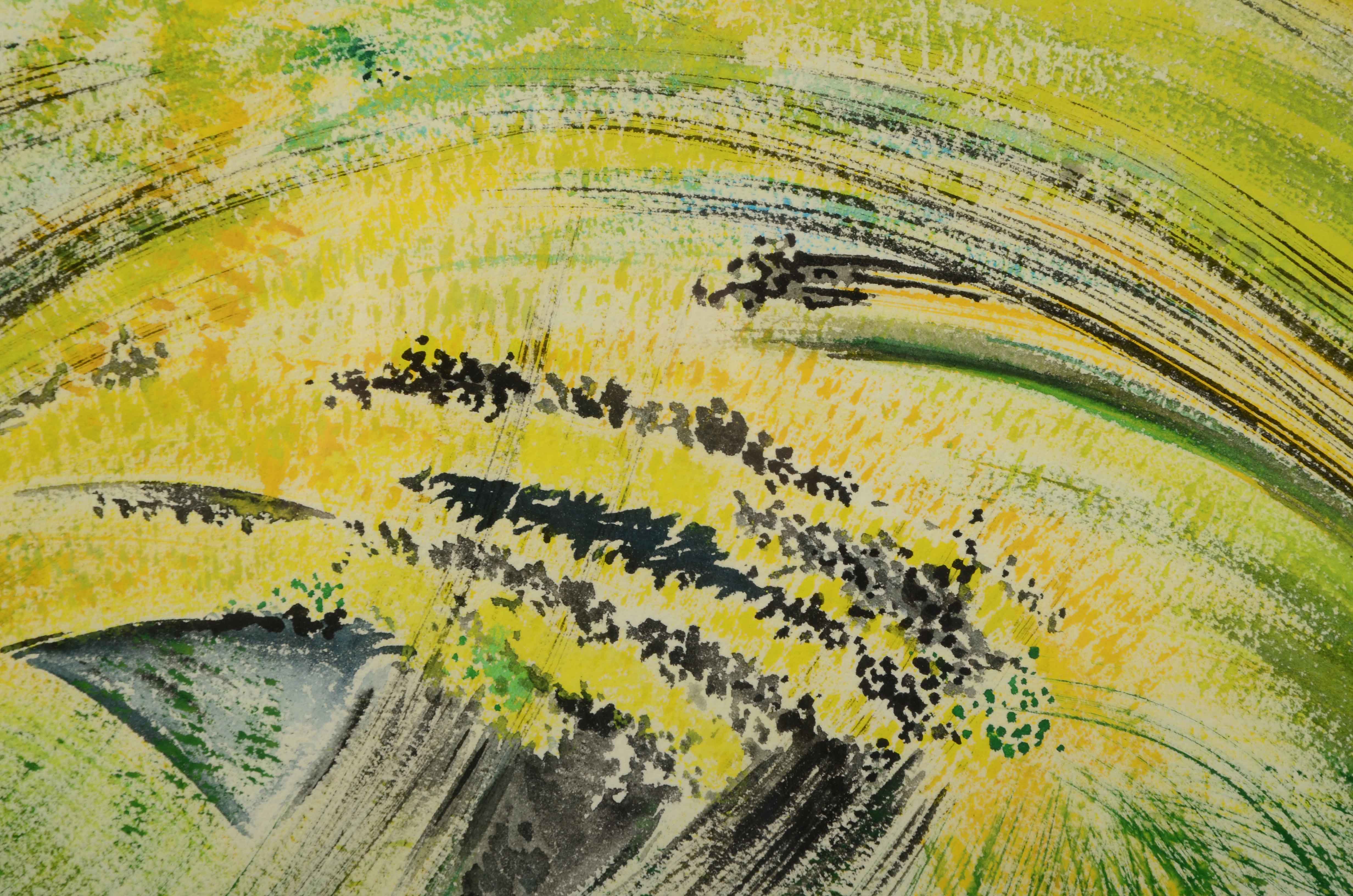 Marjorie Watson Ewell Orignal Watercolor Painting on Paper