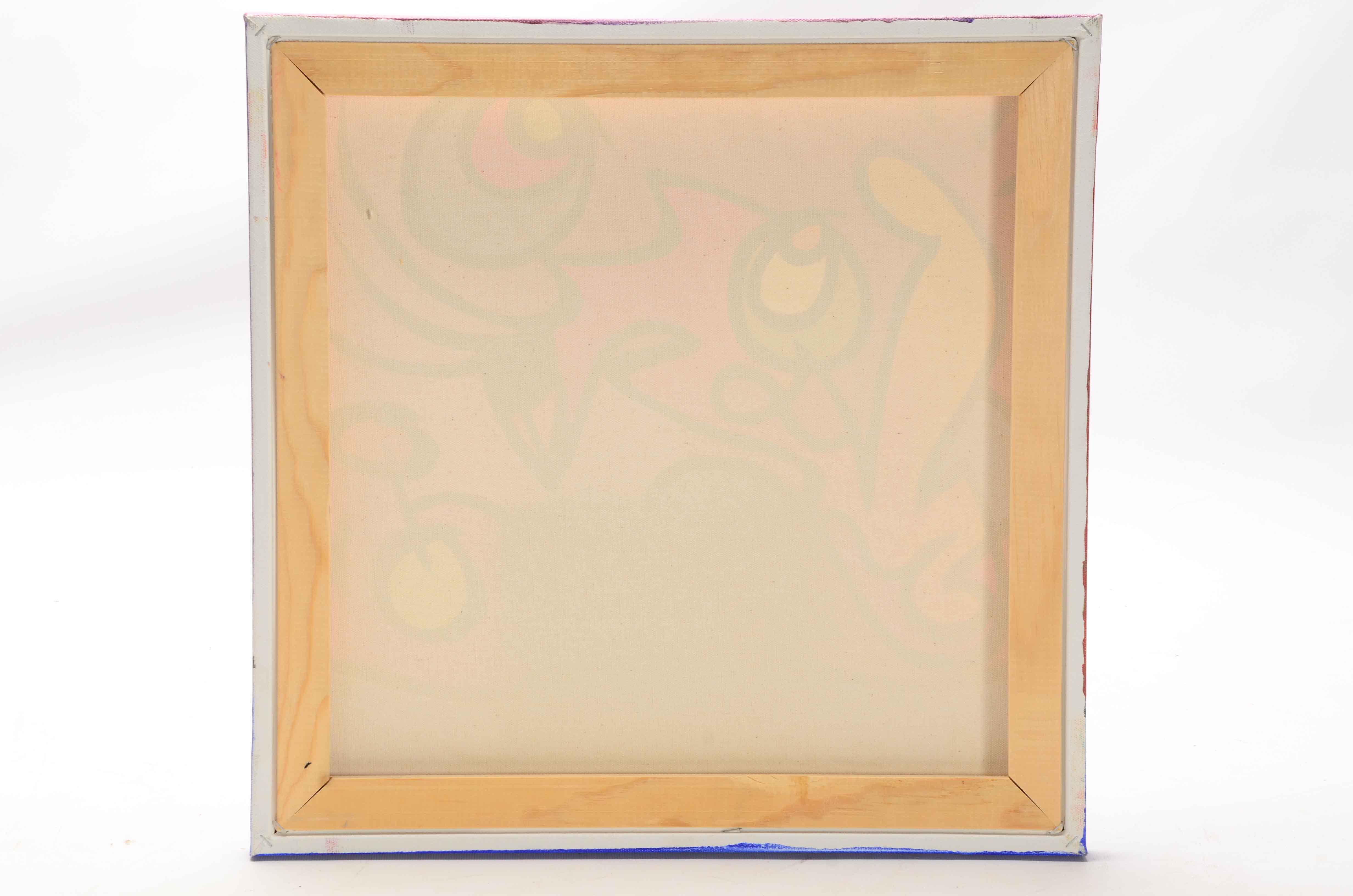 Thomas Fedro Signed Acrylic Pop Art Painting