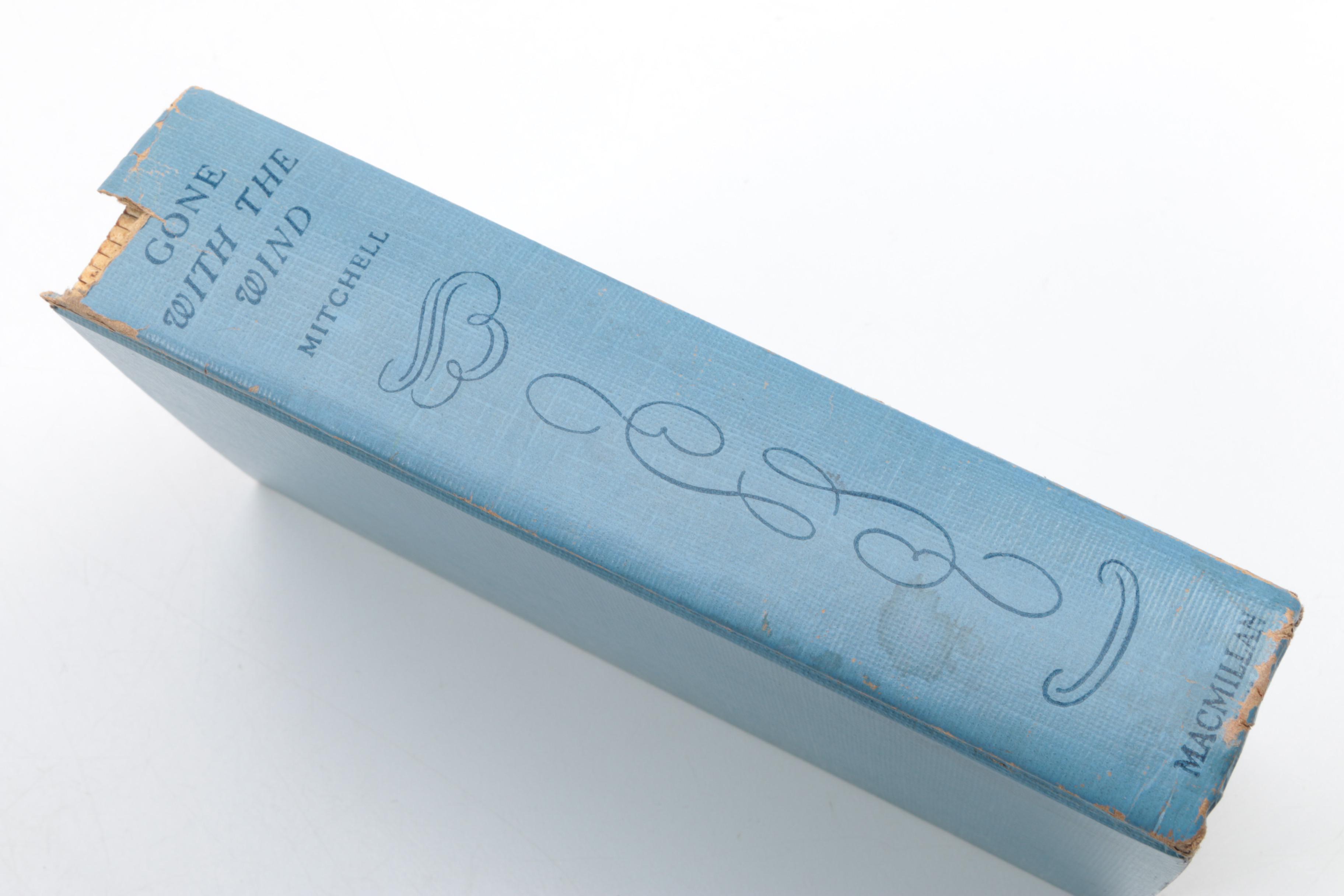 Assorted Vintage Hardcover Books featuring "Gone with the Wind"