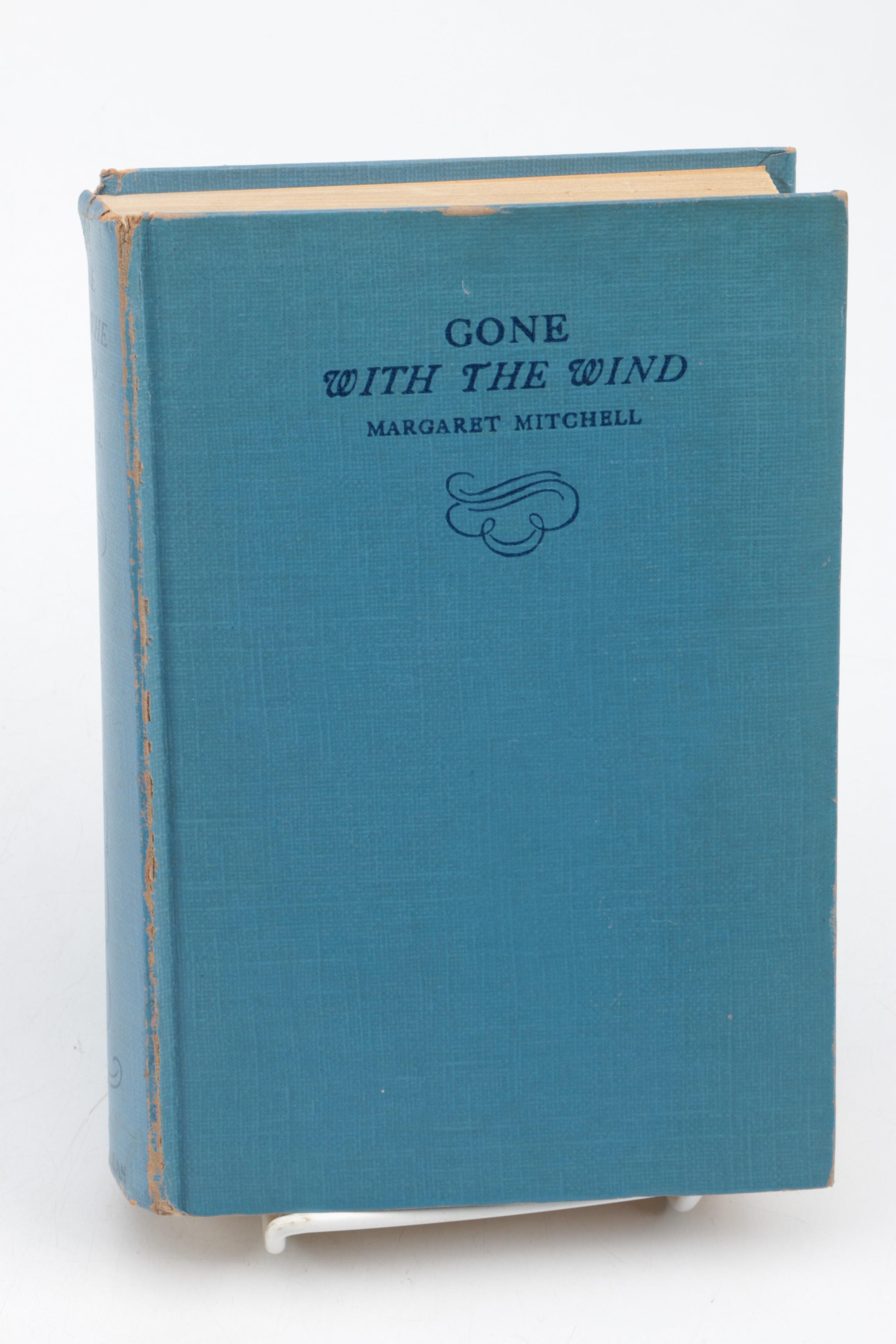 Assorted Vintage Hardcover Books featuring "Gone with the Wind"