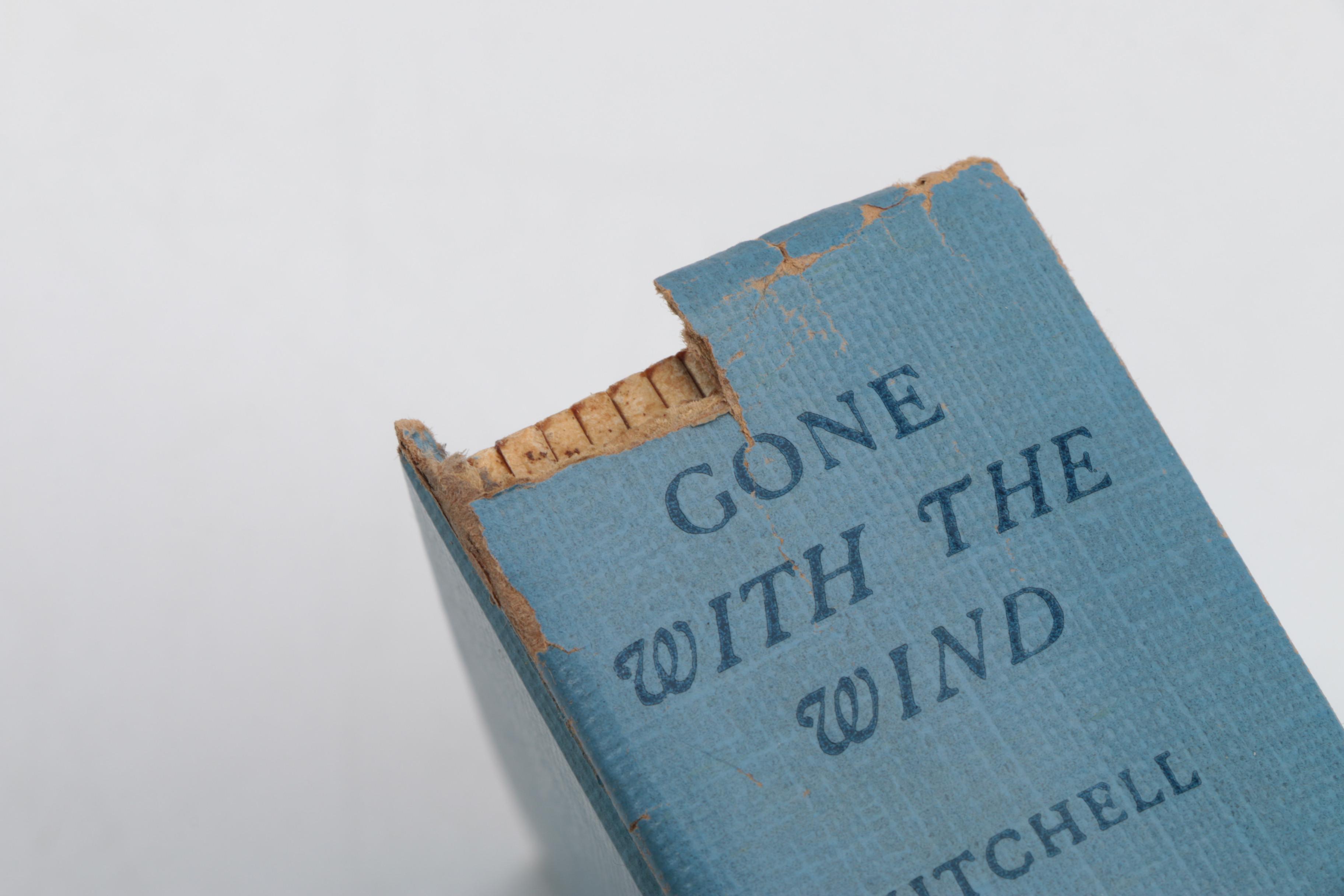 Assorted Vintage Hardcover Books featuring "Gone with the Wind"