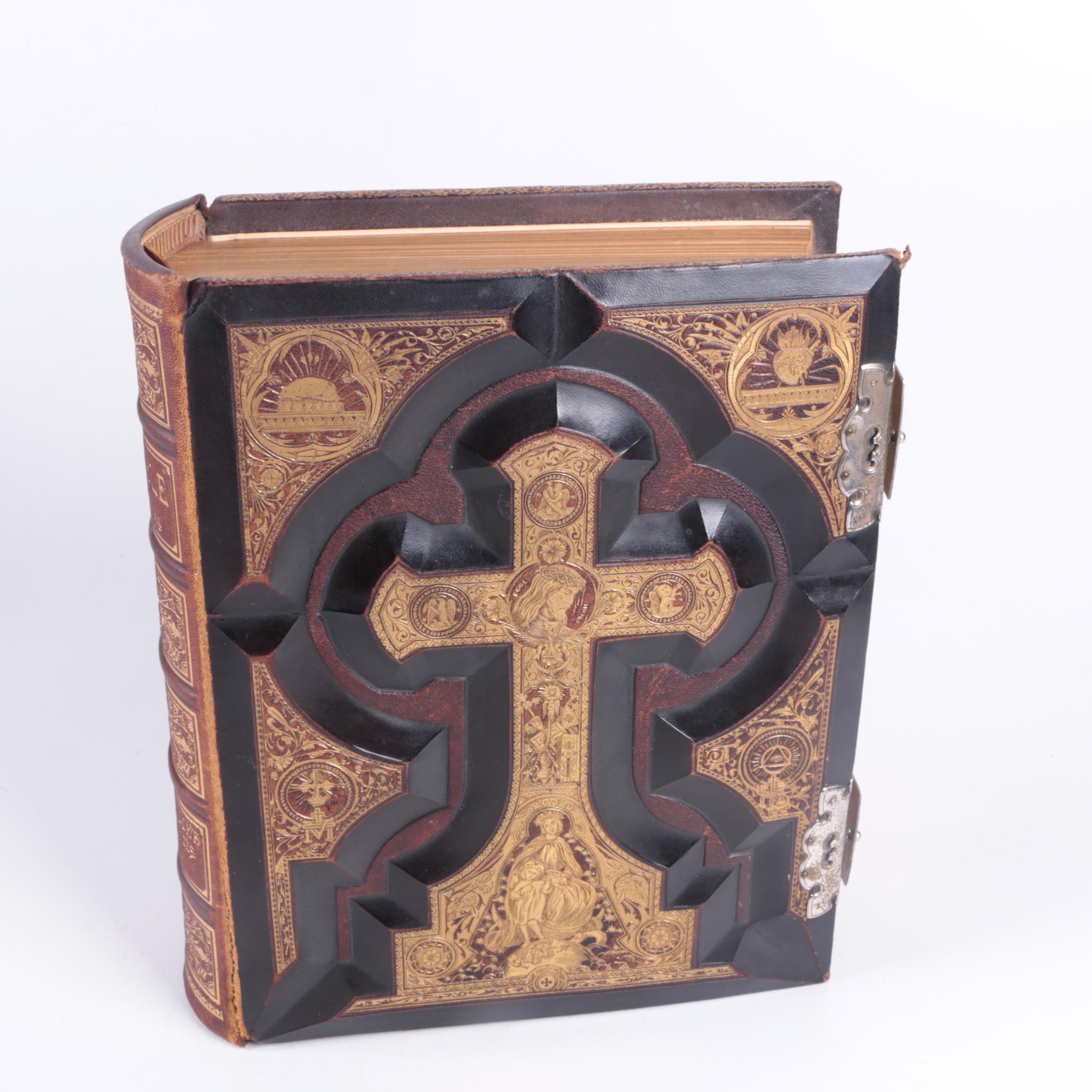 1880s Haydock Catholic Family Bible