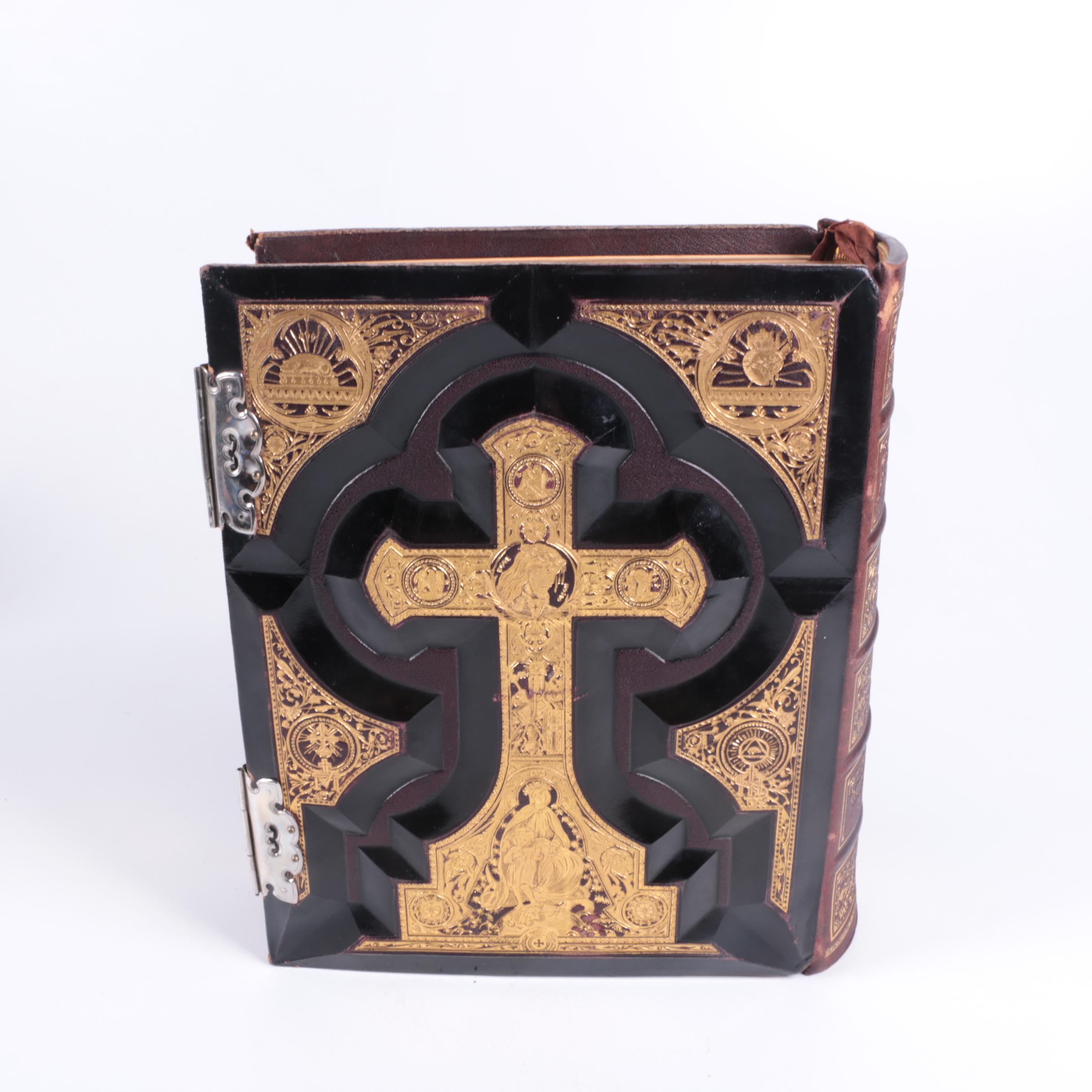 1880s Haydock Catholic Family Bible