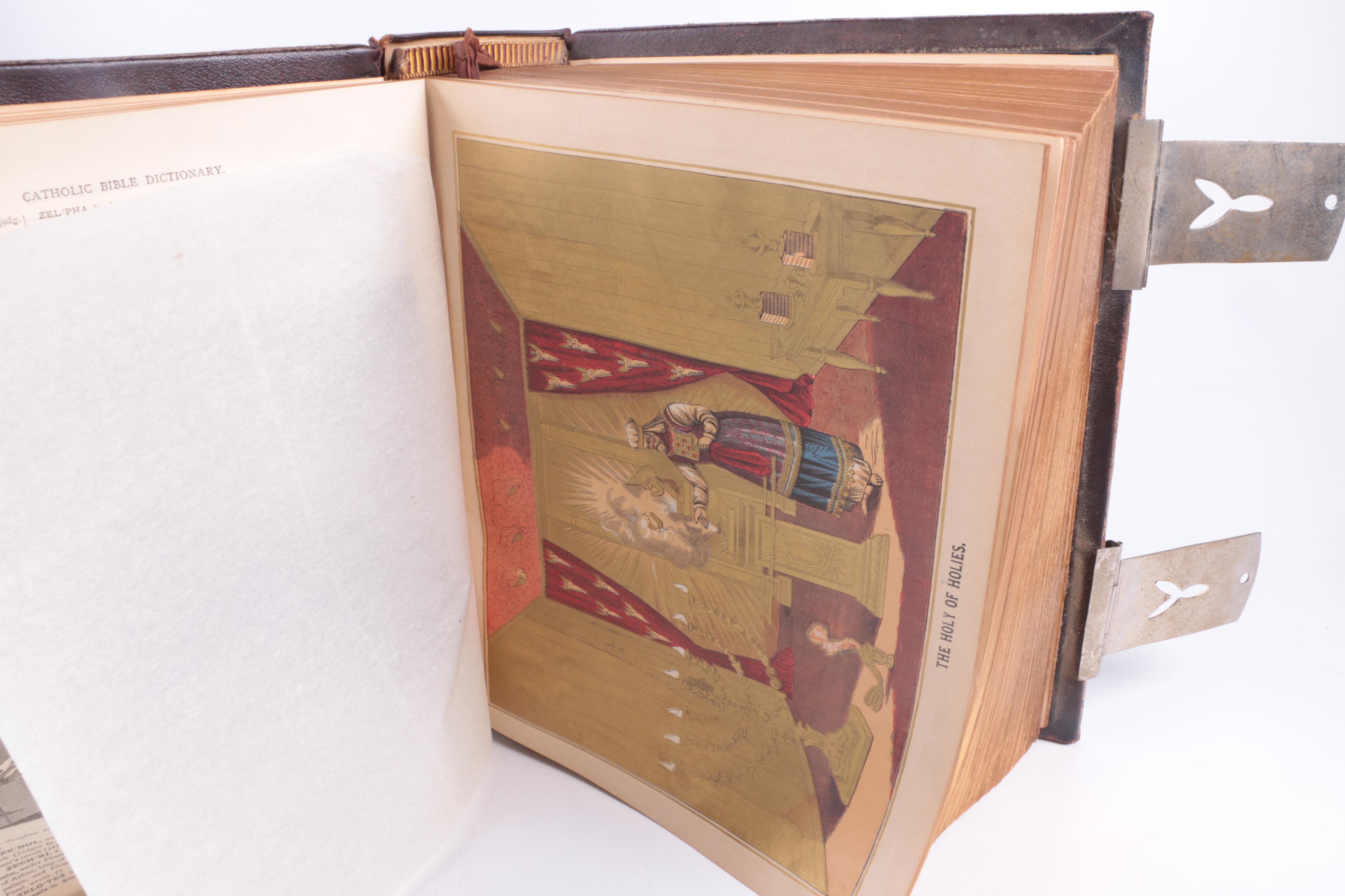 1880s Haydock Catholic Family Bible