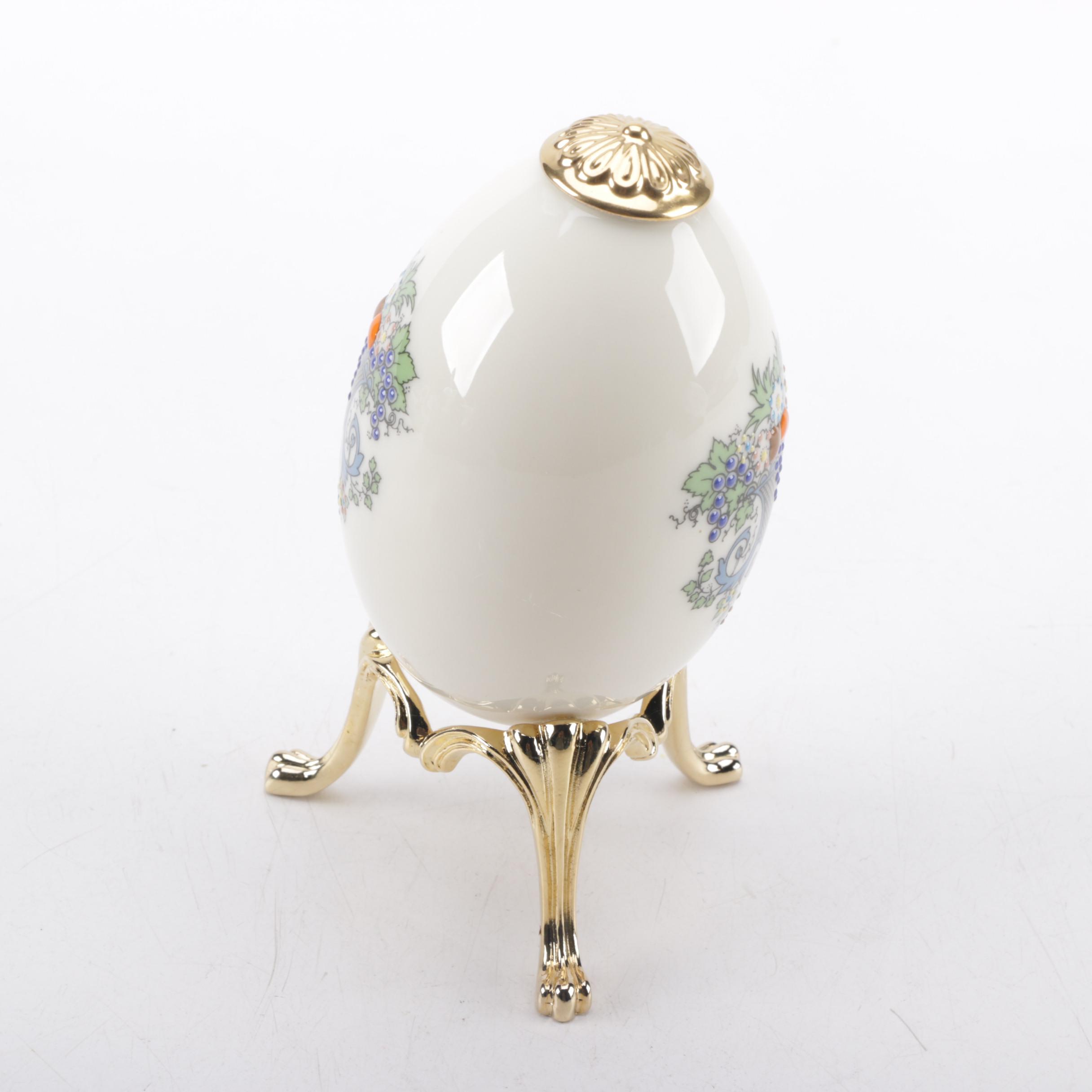 1994 Lenox "Jewel" and "Treasures" China Figurines