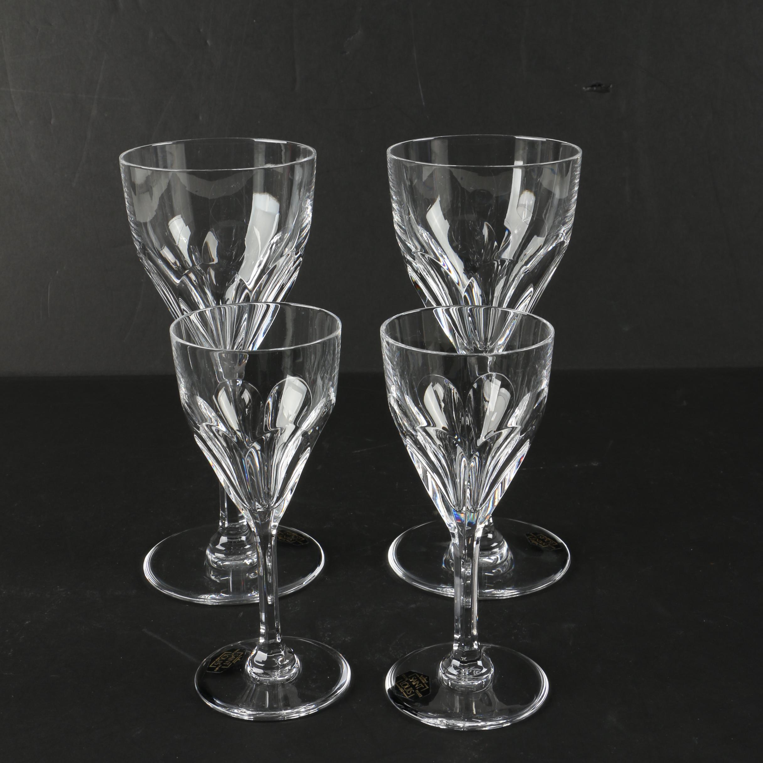 Saint Louis Crystal Stemware