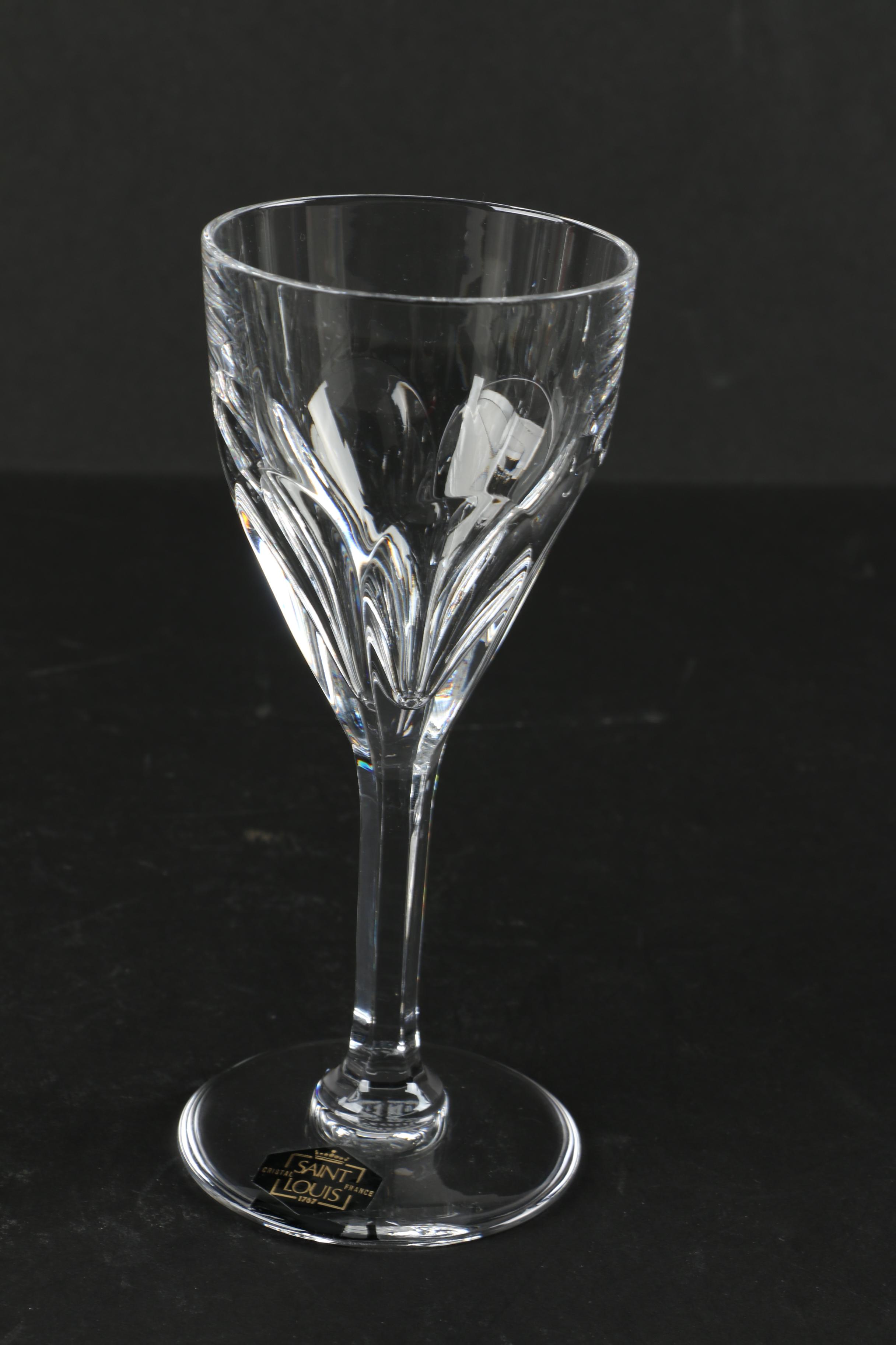 Saint Louis Crystal Stemware