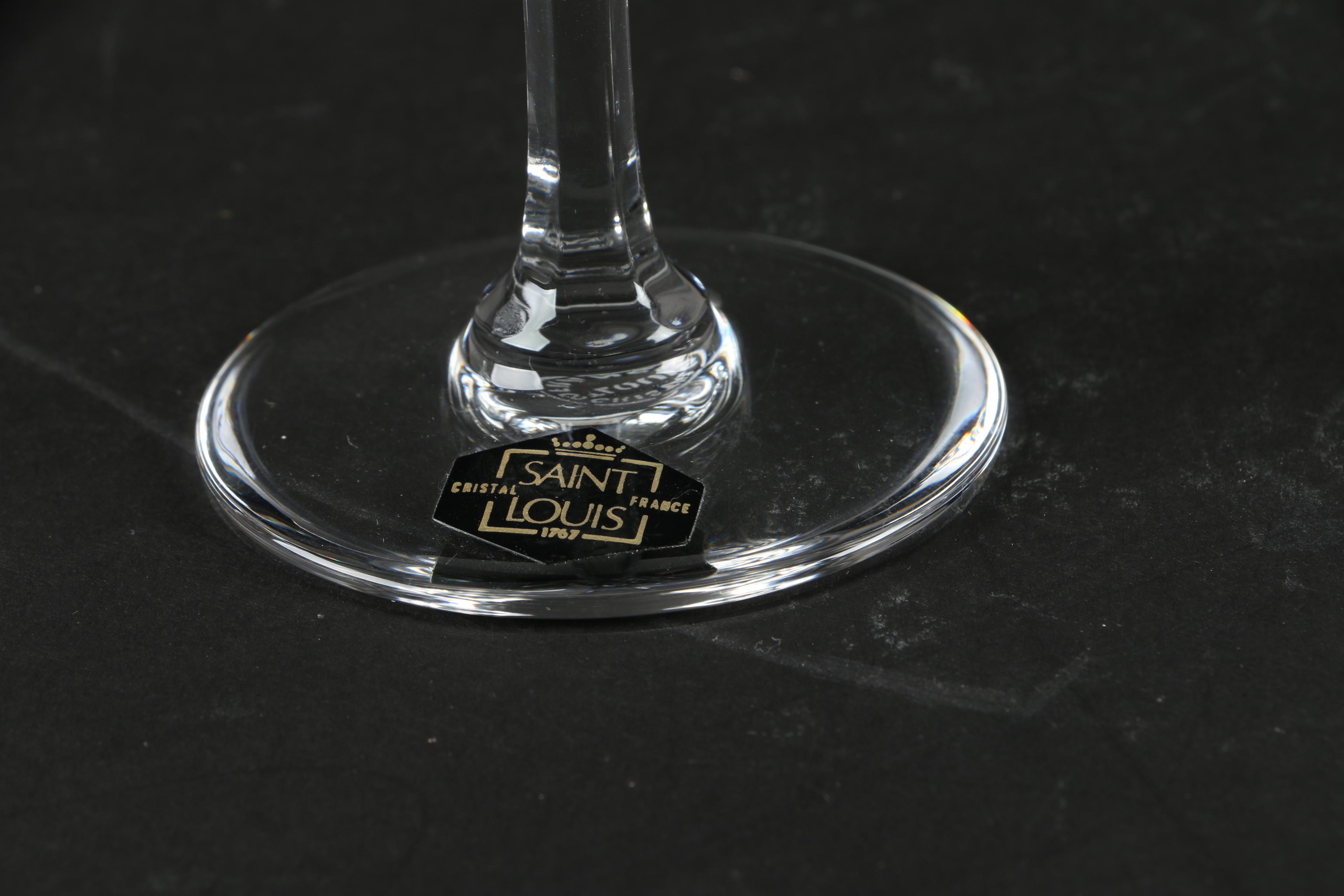 Saint Louis Crystal Stemware