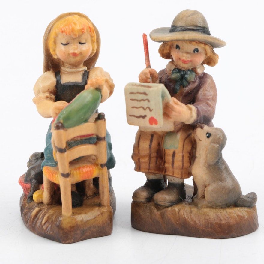 ANRI Carved Wooden Figurines