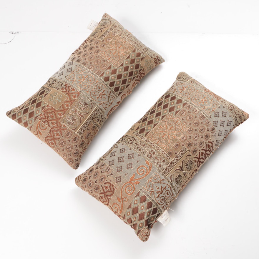 Two Decorative Throw Pillows