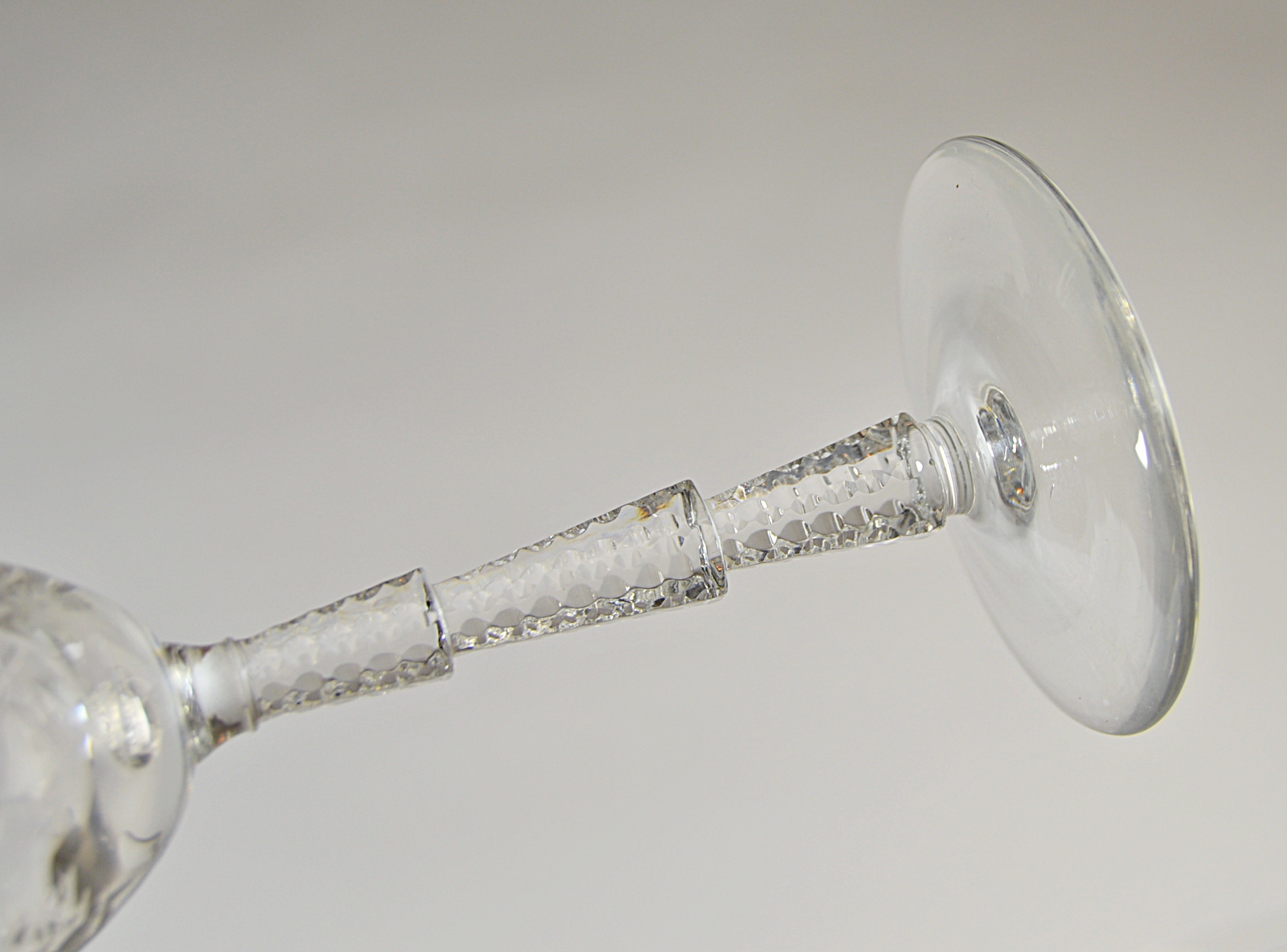 Set of Vintage Sharpe "Bryce" Crystal Stemware