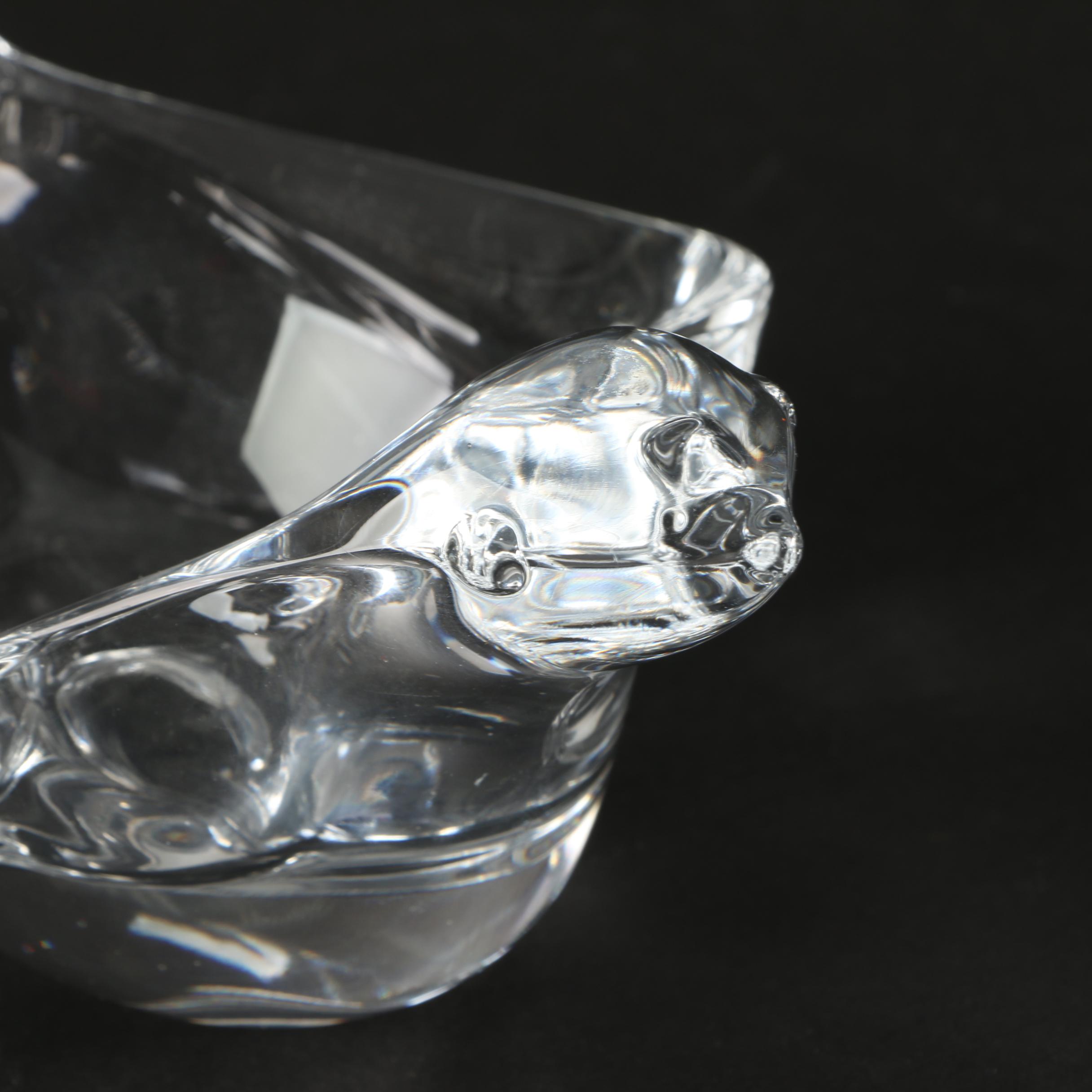 Glass Bird Bowls