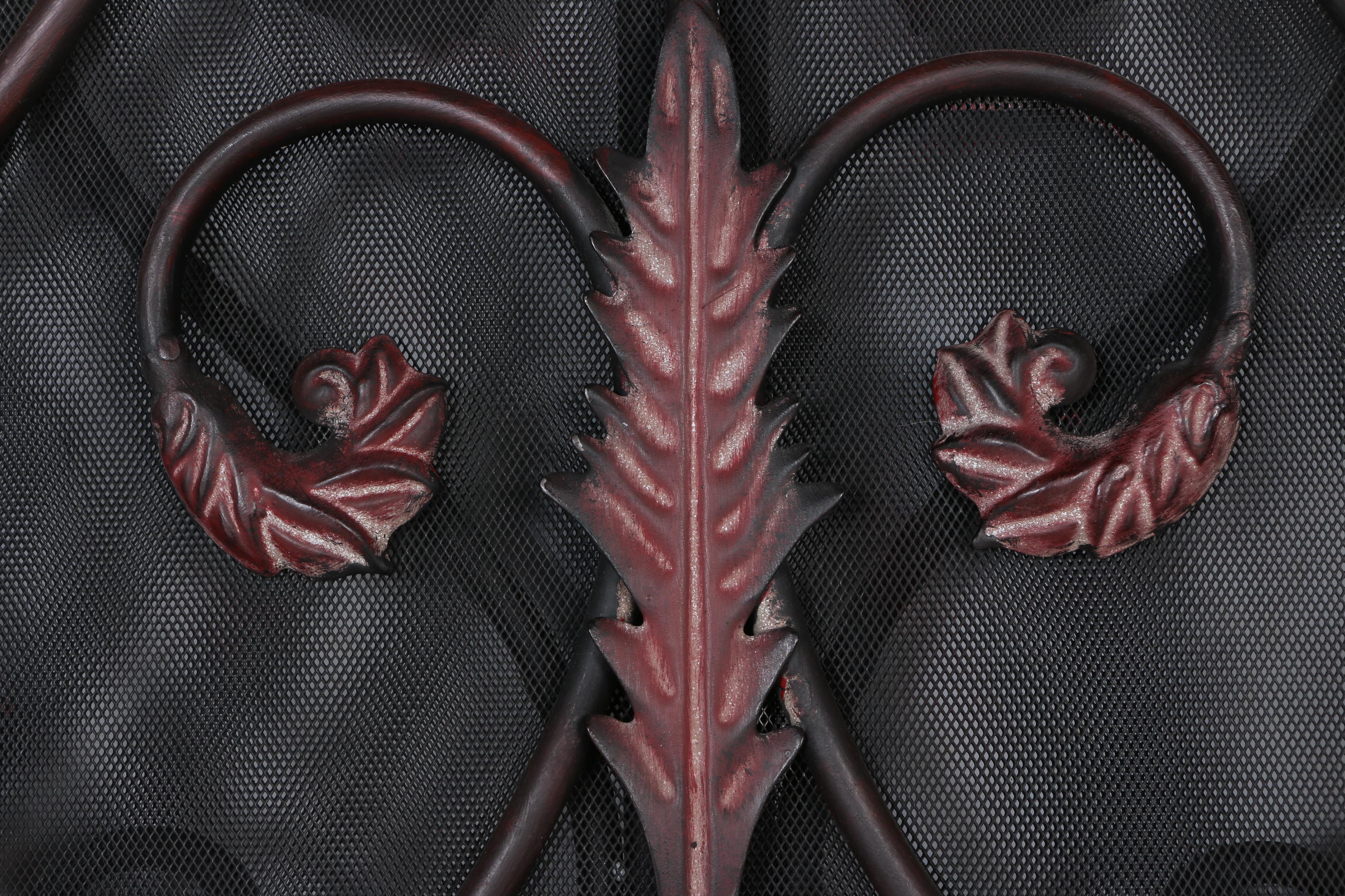 Metal Fireplace Screen