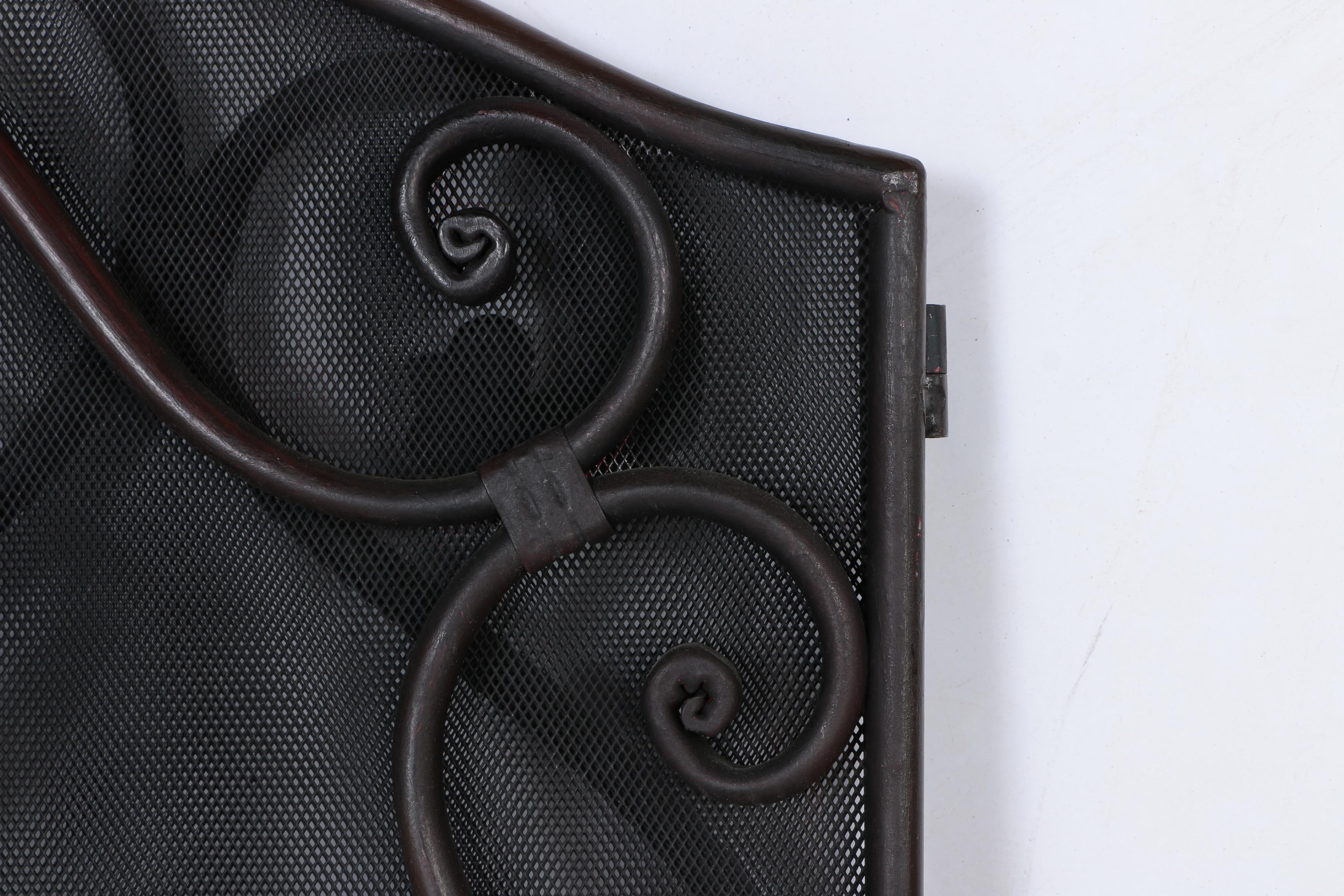 Metal Fireplace Screen