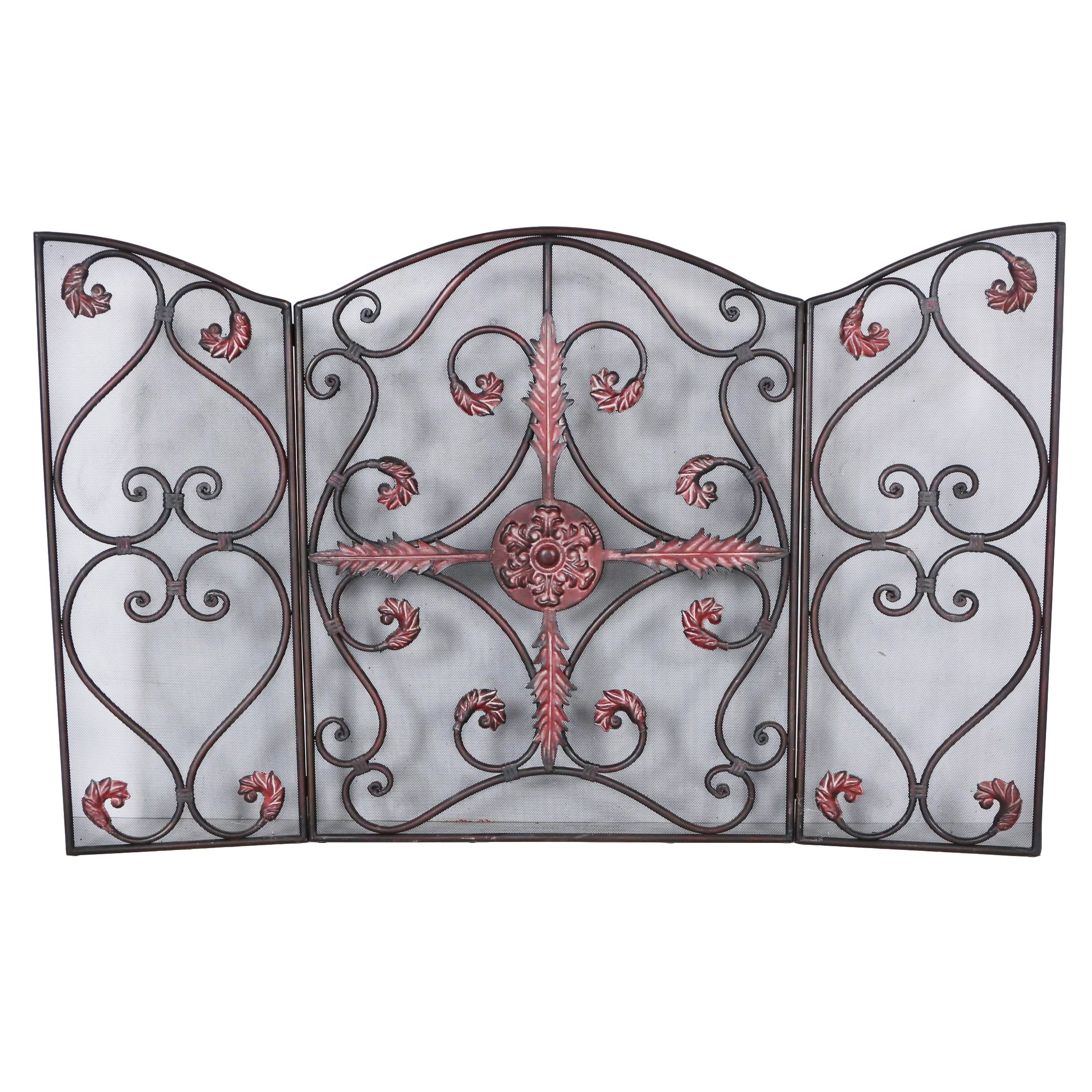 Metal Fireplace Screen