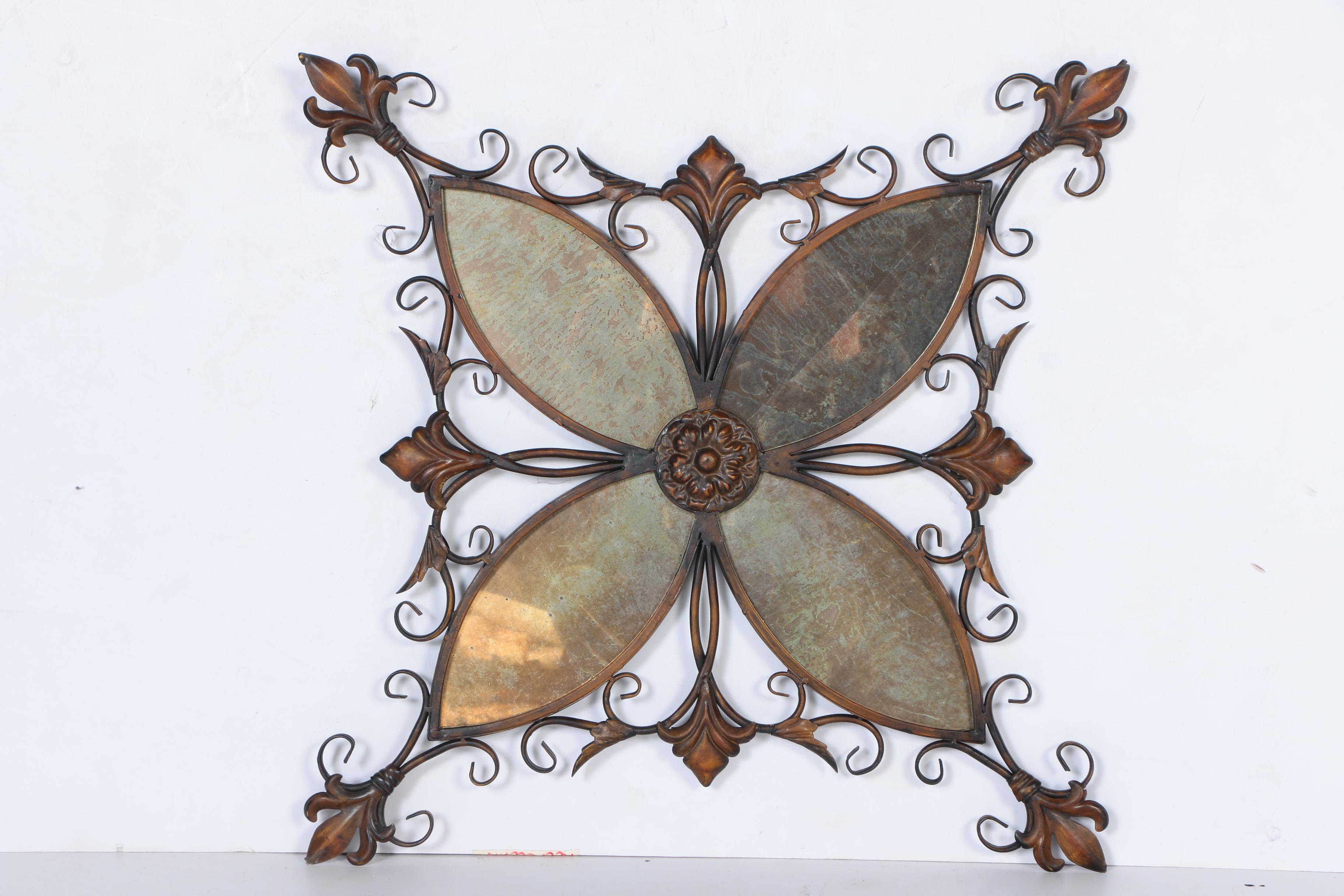 Metal Floral Wall Hangings