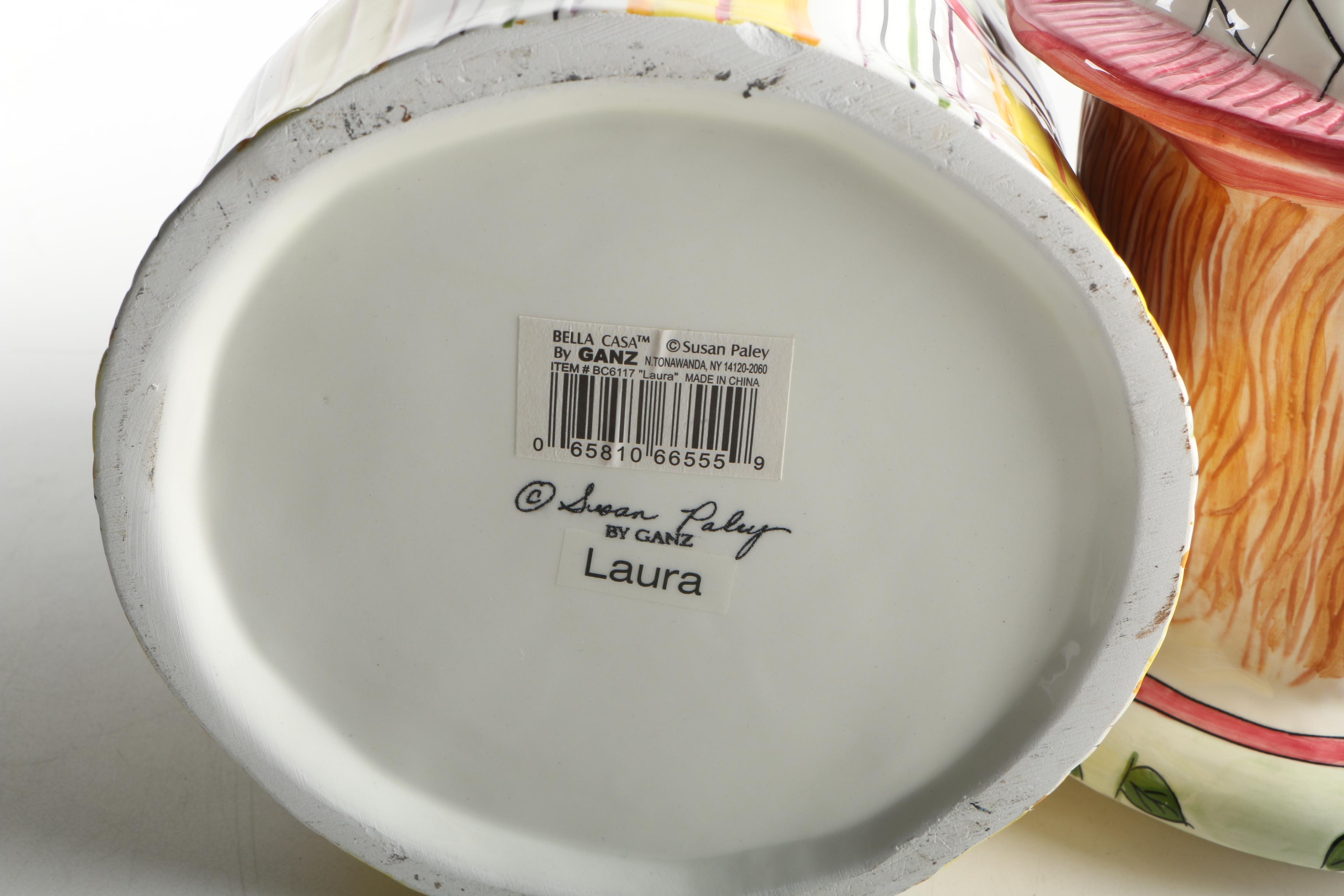 Susan Paley "Laura" Porcelain Canister Figurine
