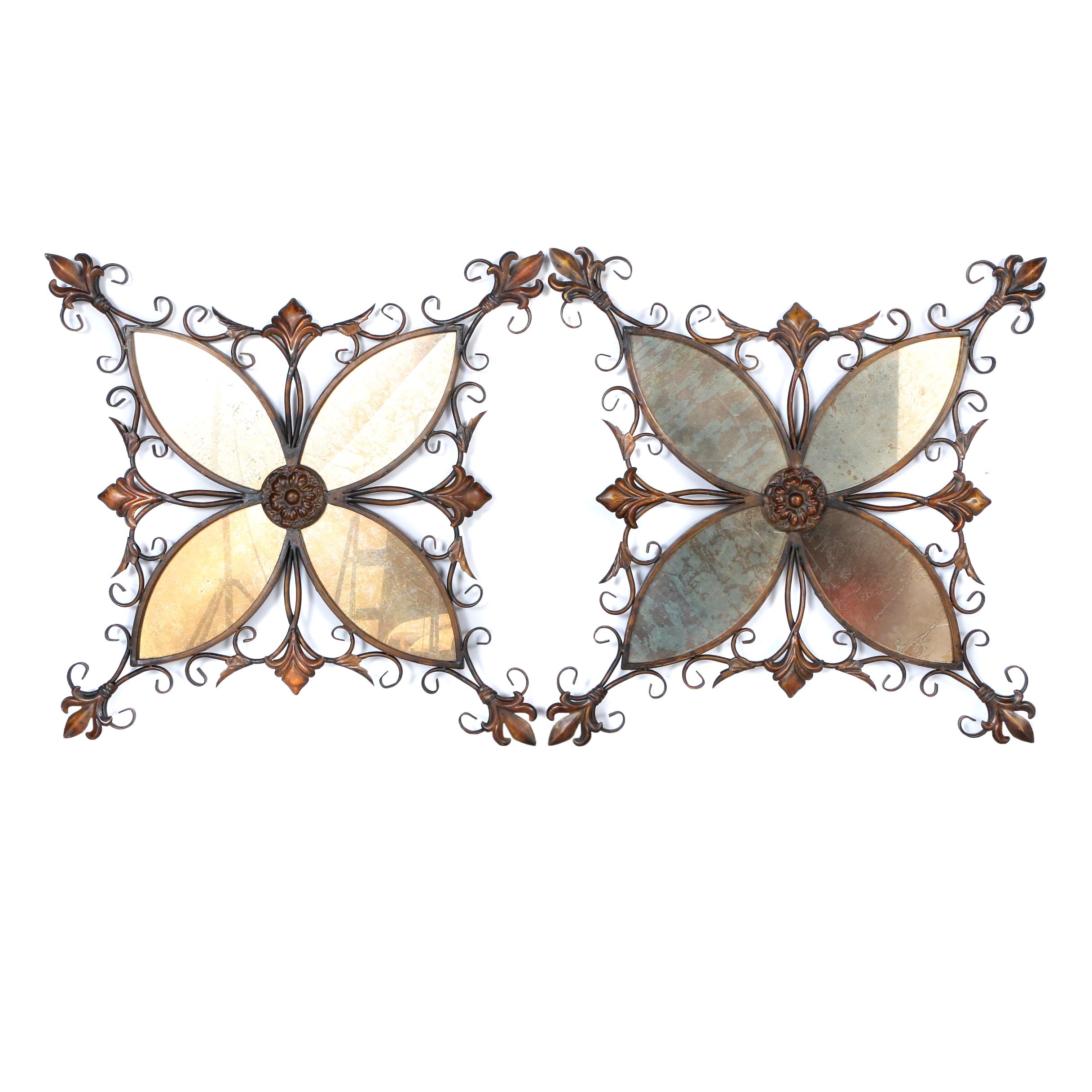 Metal Floral Wall Hangings
