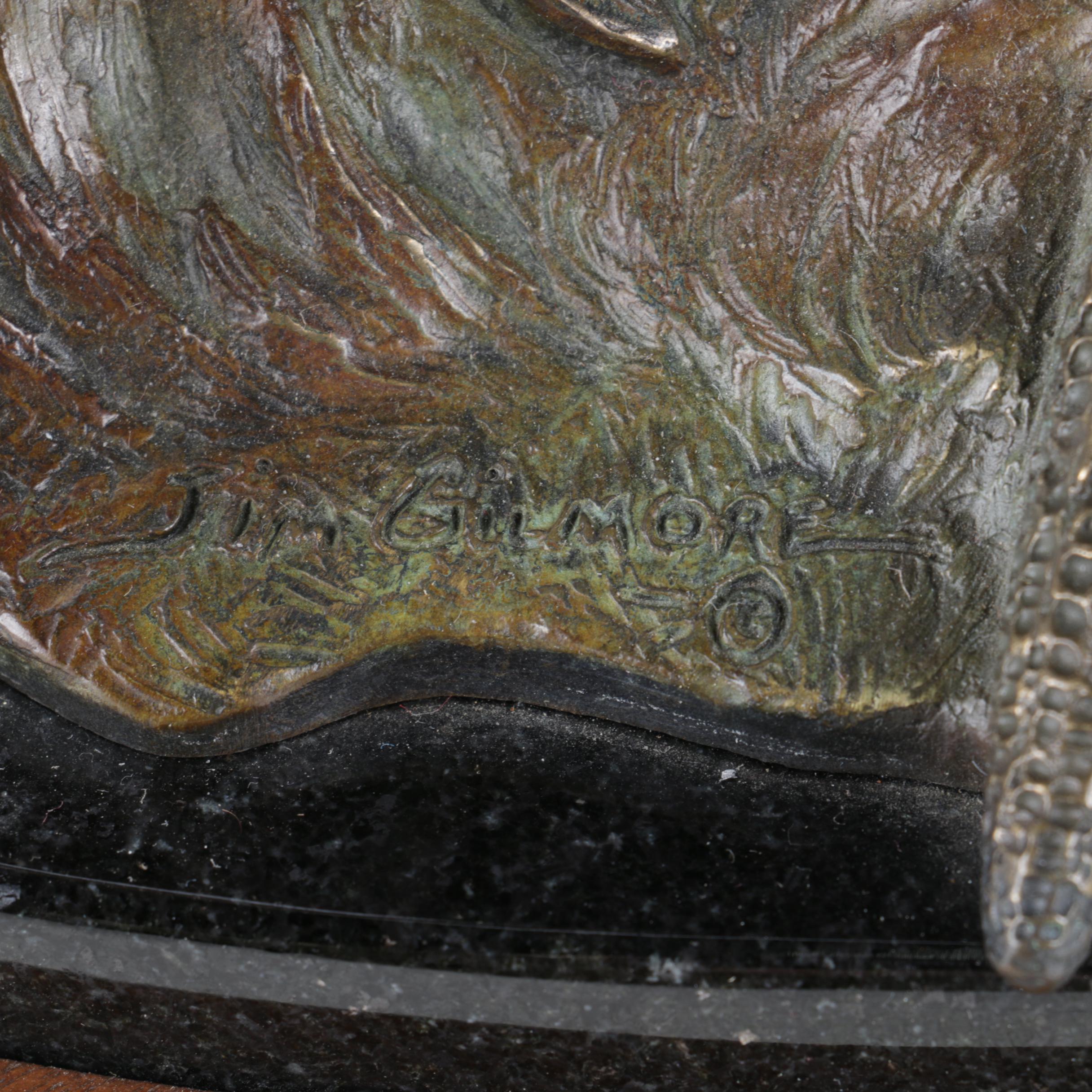 Jim Gilmore Limited Edition Sculpture "Double Surprise"