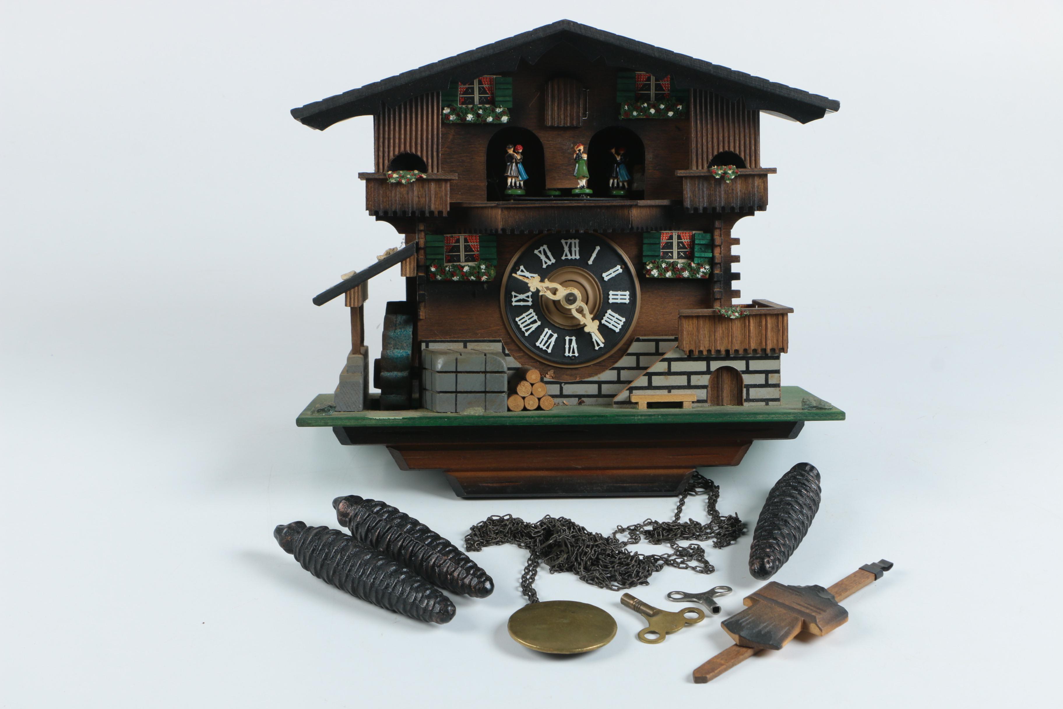 German Chalet Cuckoo Clock