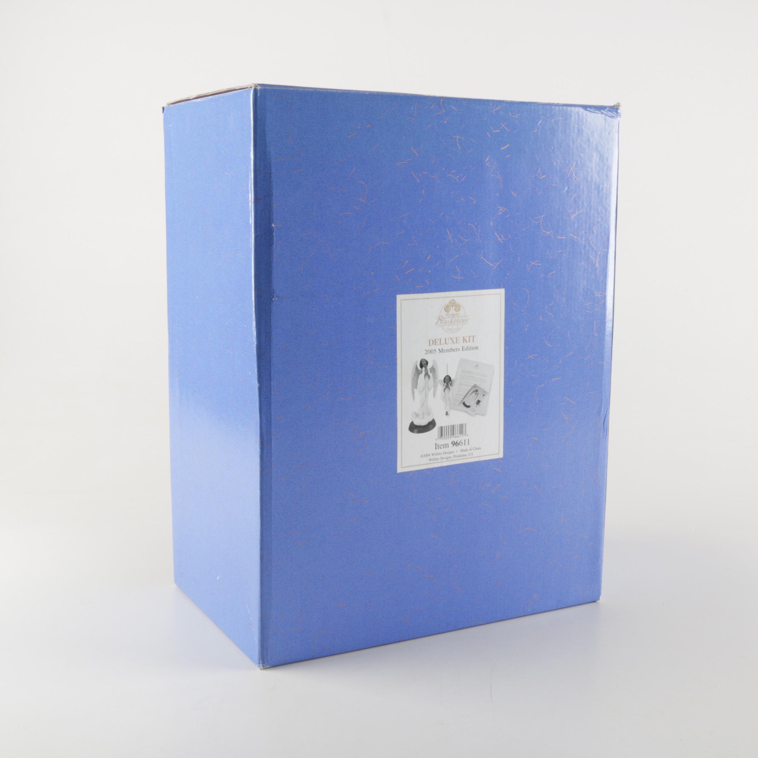 2005 Limited Edition Thomas Blackshear Deluxe Kit "Faith" Figurine and Ornament