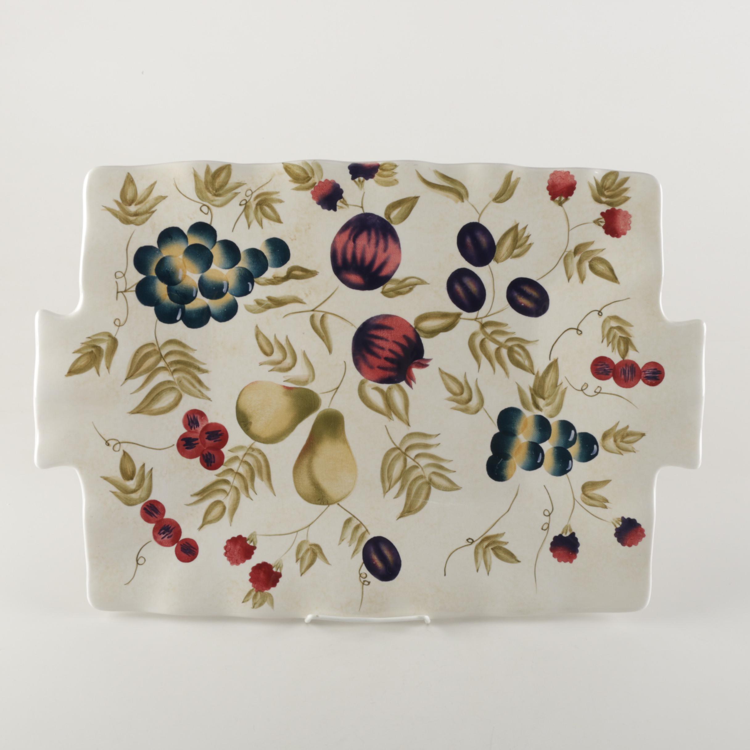 Century Stoneware Serving Platter