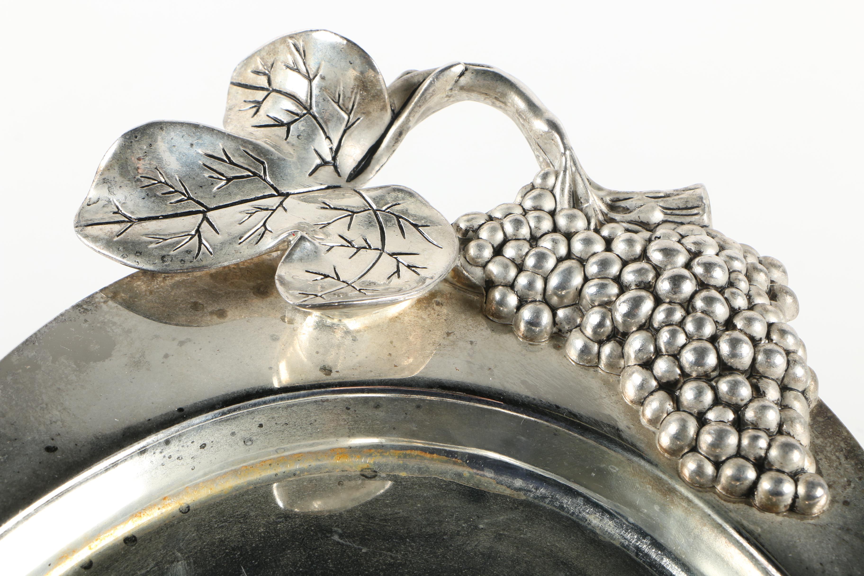 Godinger Silver Plate Serving Tray and Other Silver Plate Serveware