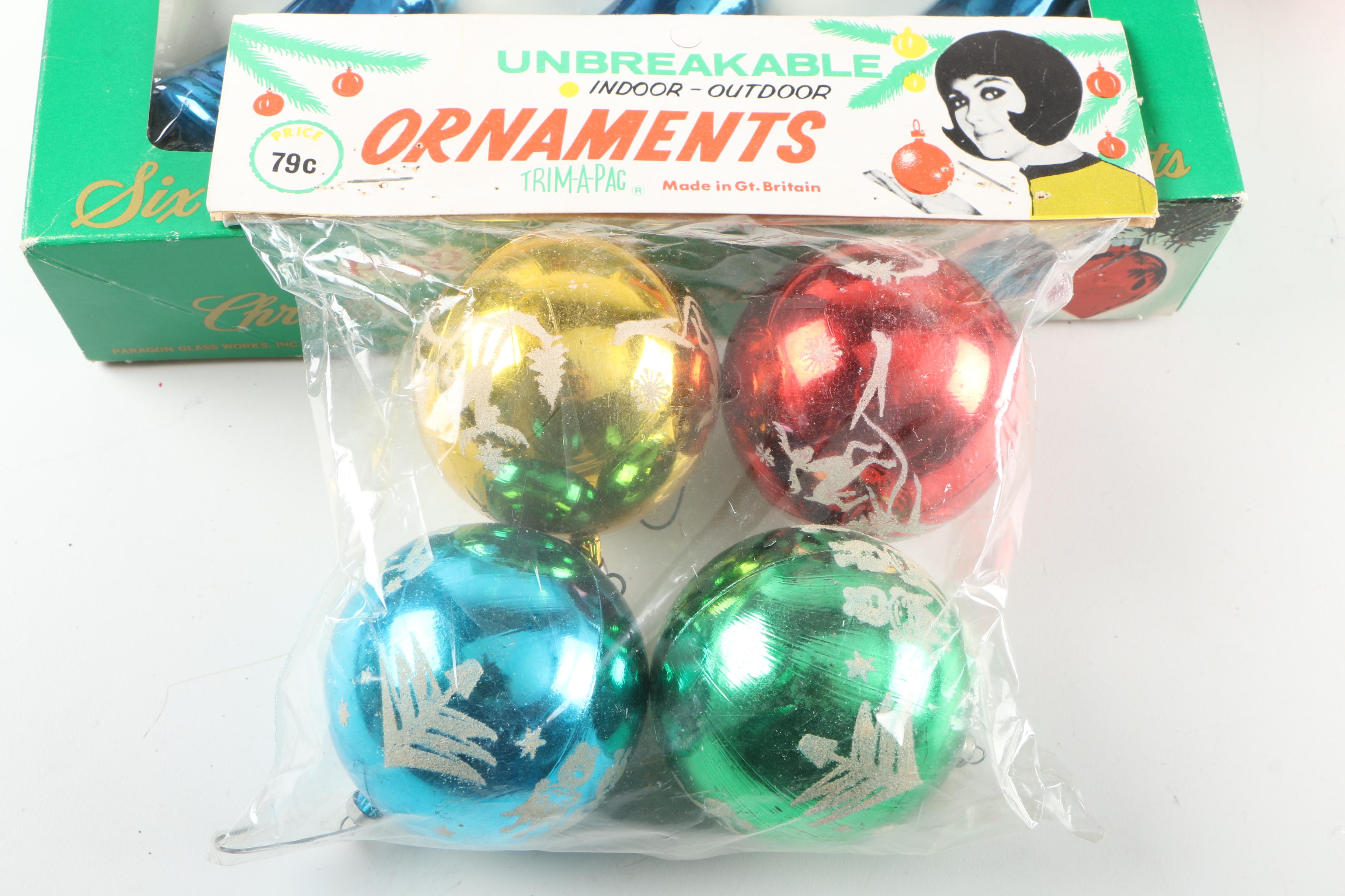 Vintage Christmas Tree Ornaments