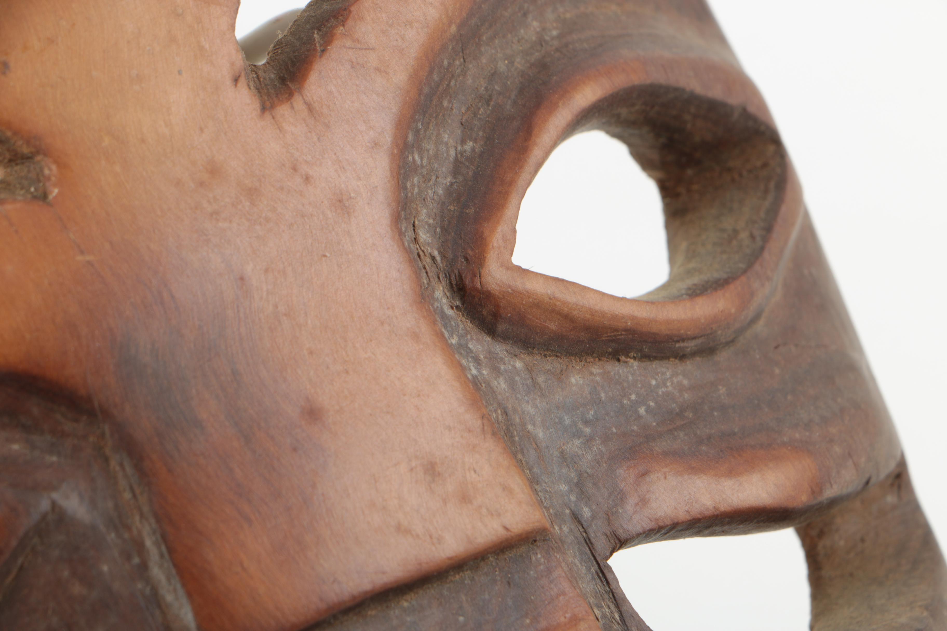 Hand Carved Wood Mask