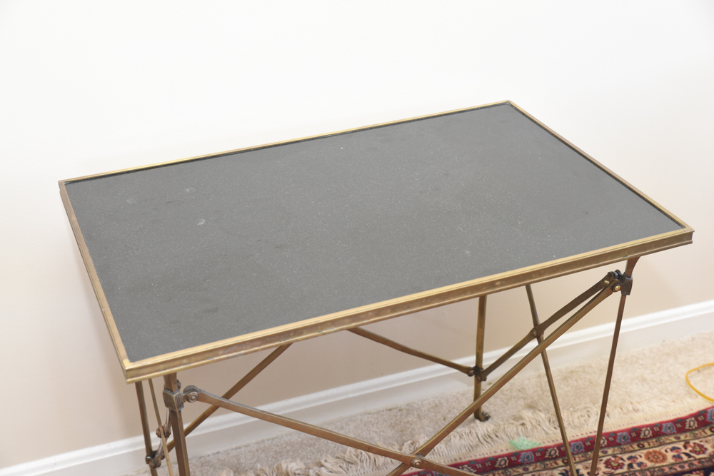 Vintage Neoclassical Style End Table