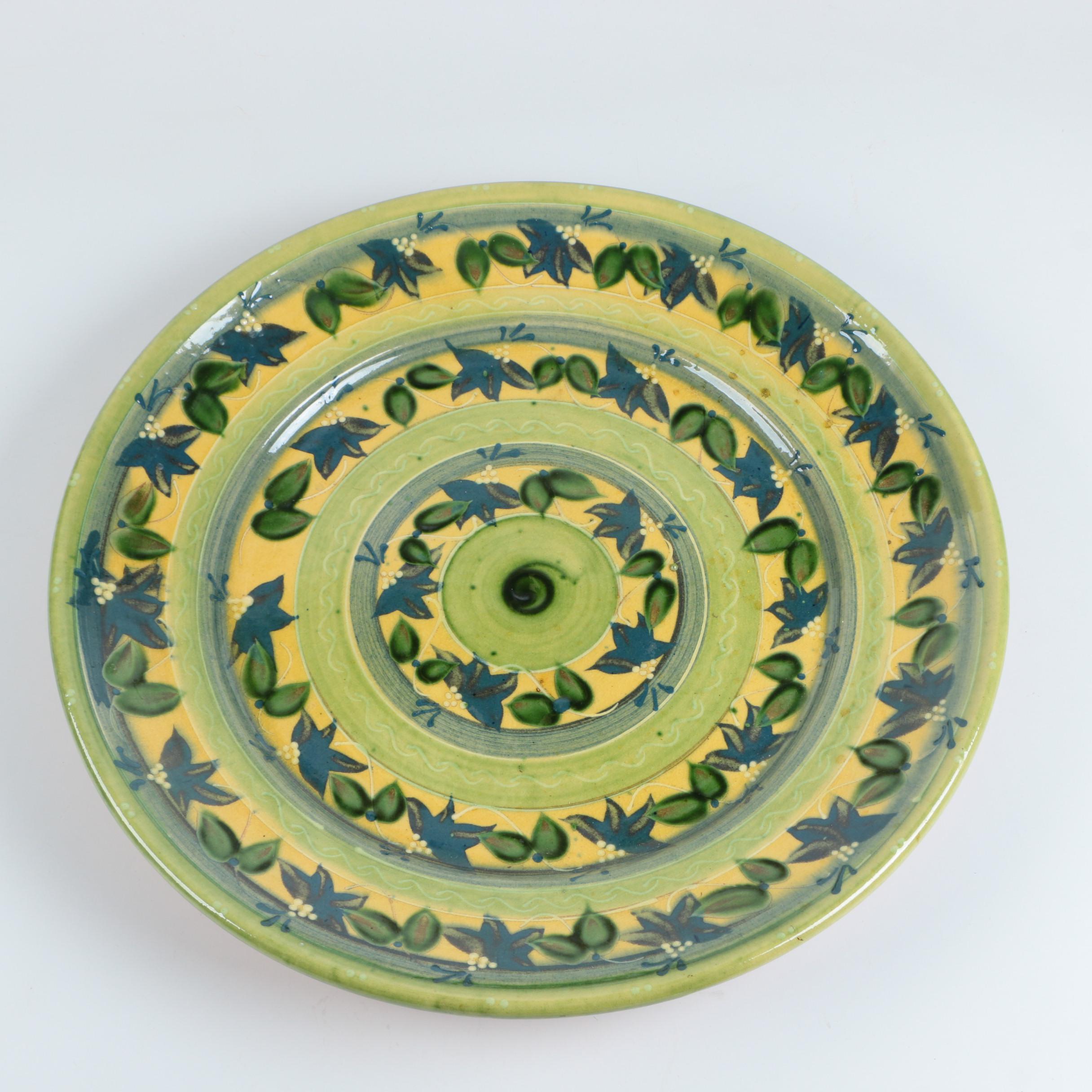 Coquelicot French Decorative Platter