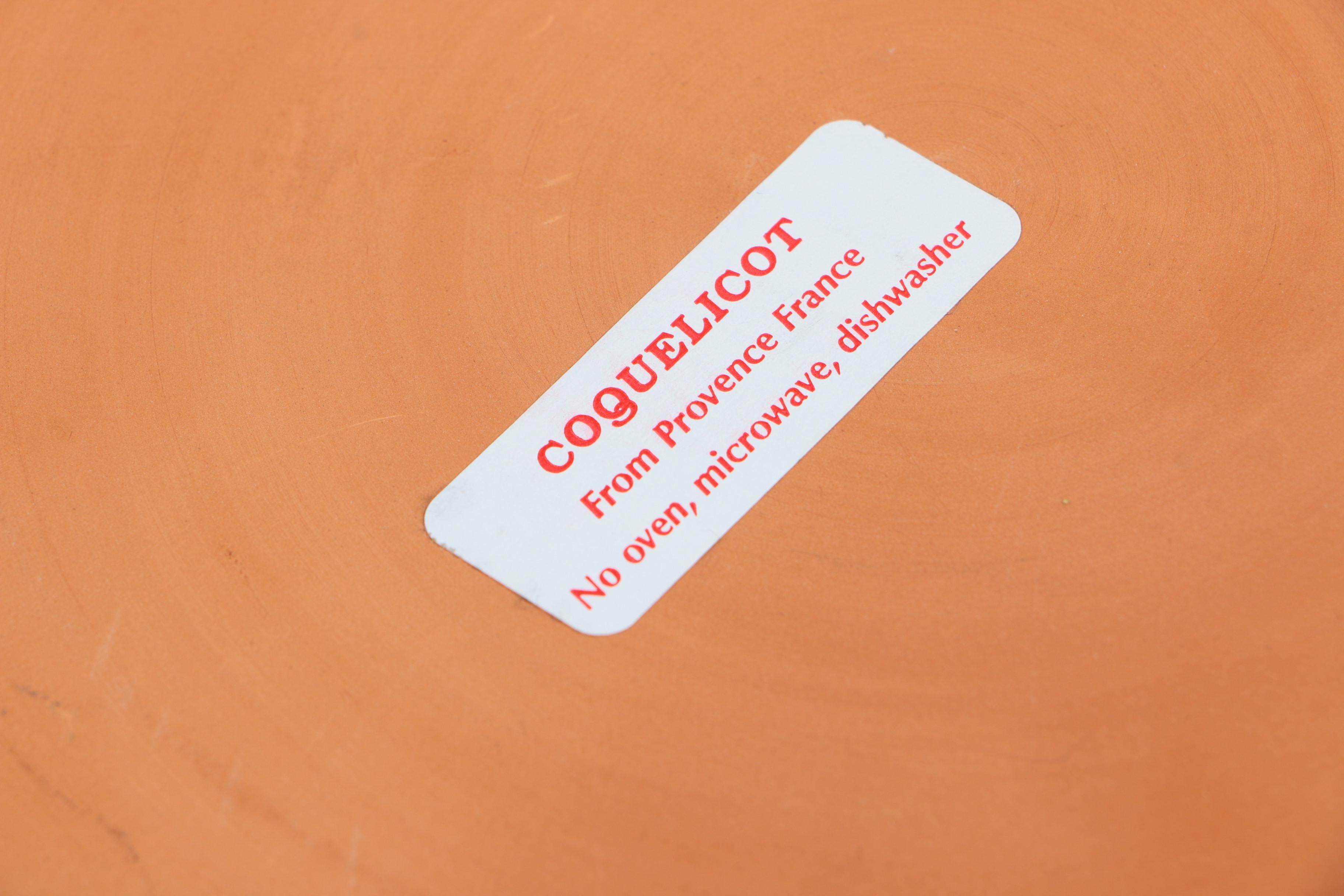 Coquelicot French Decorative Platter