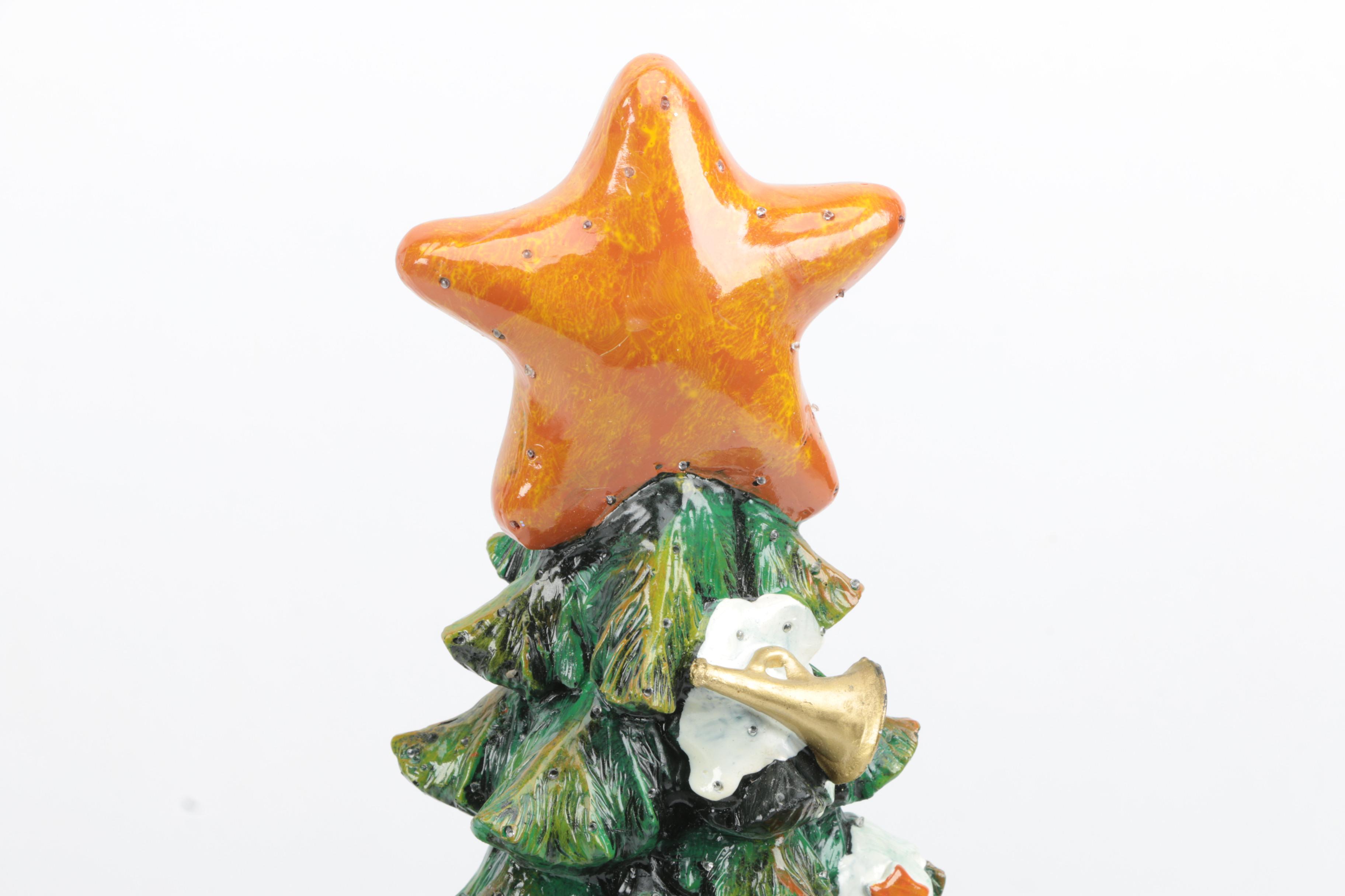 Illuminated Ceramic Christmas Tree
