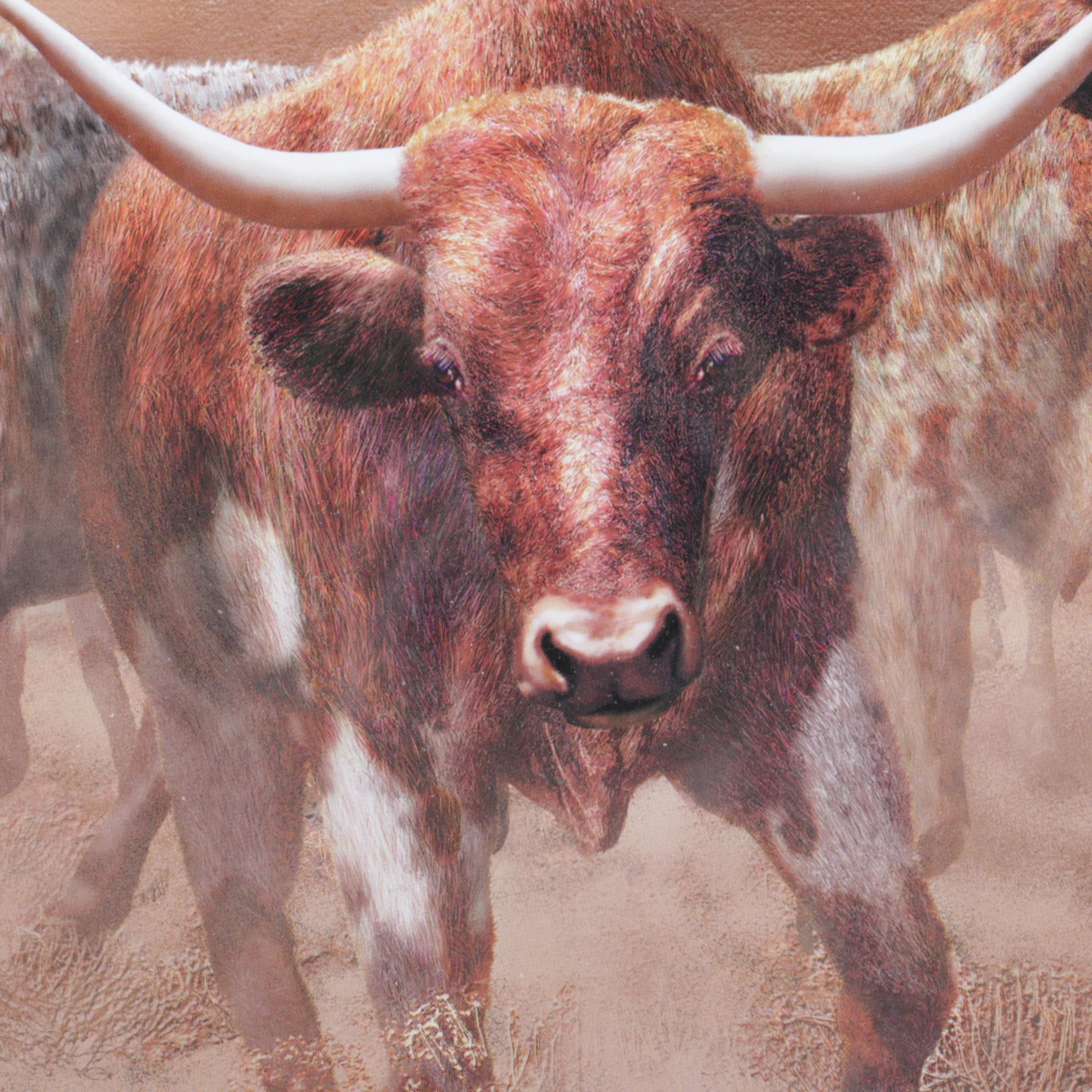 Reproduction Print After Robert Wesley's "Day of the Horns"